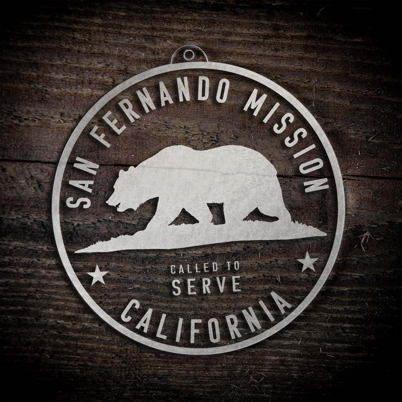 California San Fernando Mission Christmas Ornament - Latter-Day Saint LDS Missionary Gift - Book of Mormon