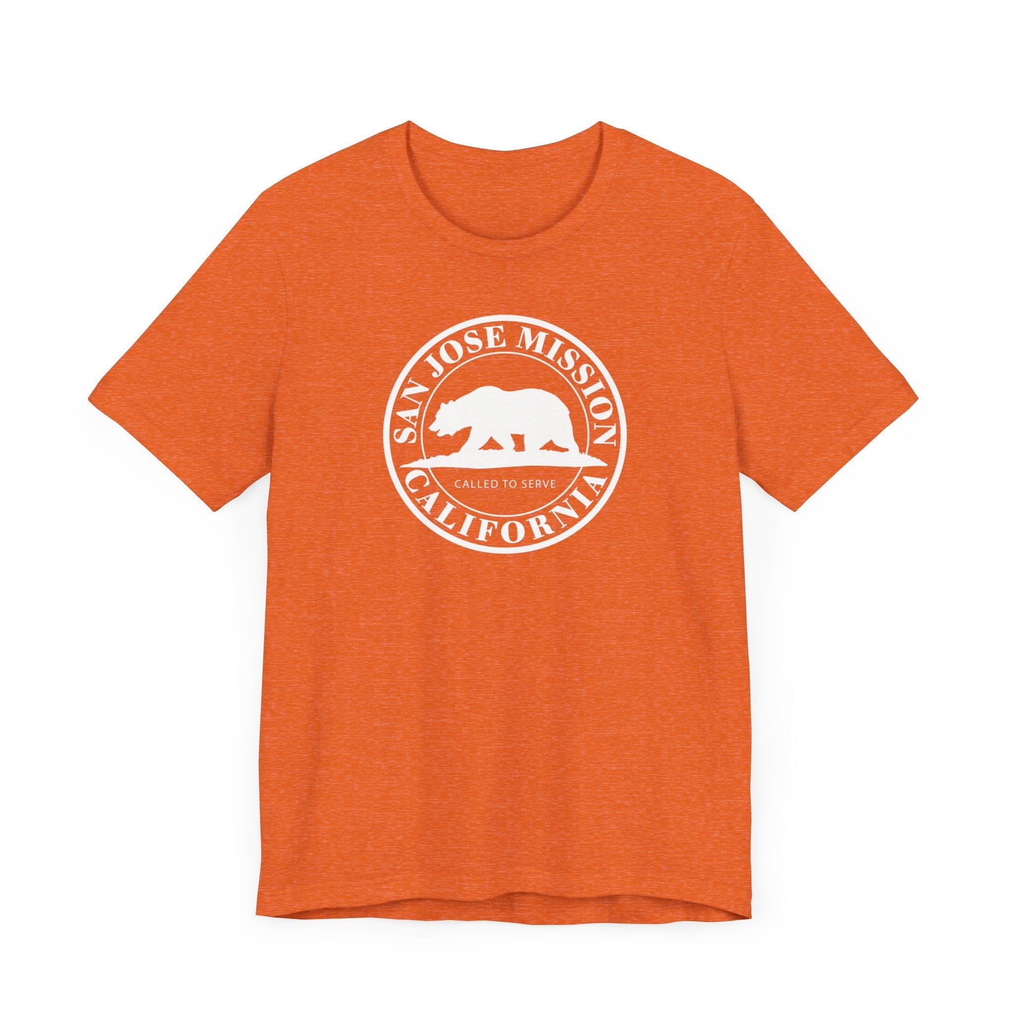 California San Jose Mission Circular Monochrome Logo T-Shirt - Latter-Day Saint LDS Missionary Gift - Book of Mormon