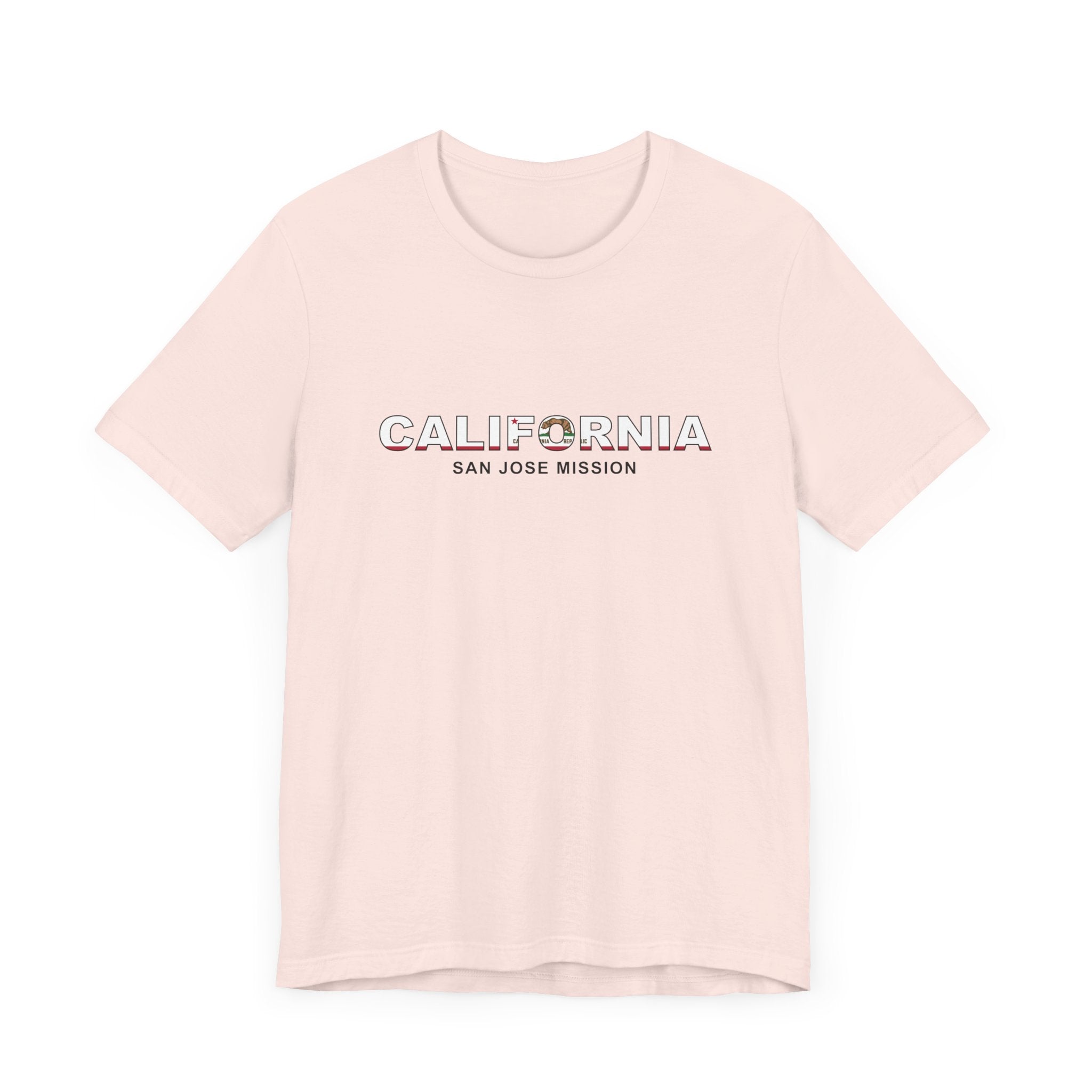California San Jose Mission Flag Title T-shirt - Mission Wishlist - LDS Missionary Gift Store