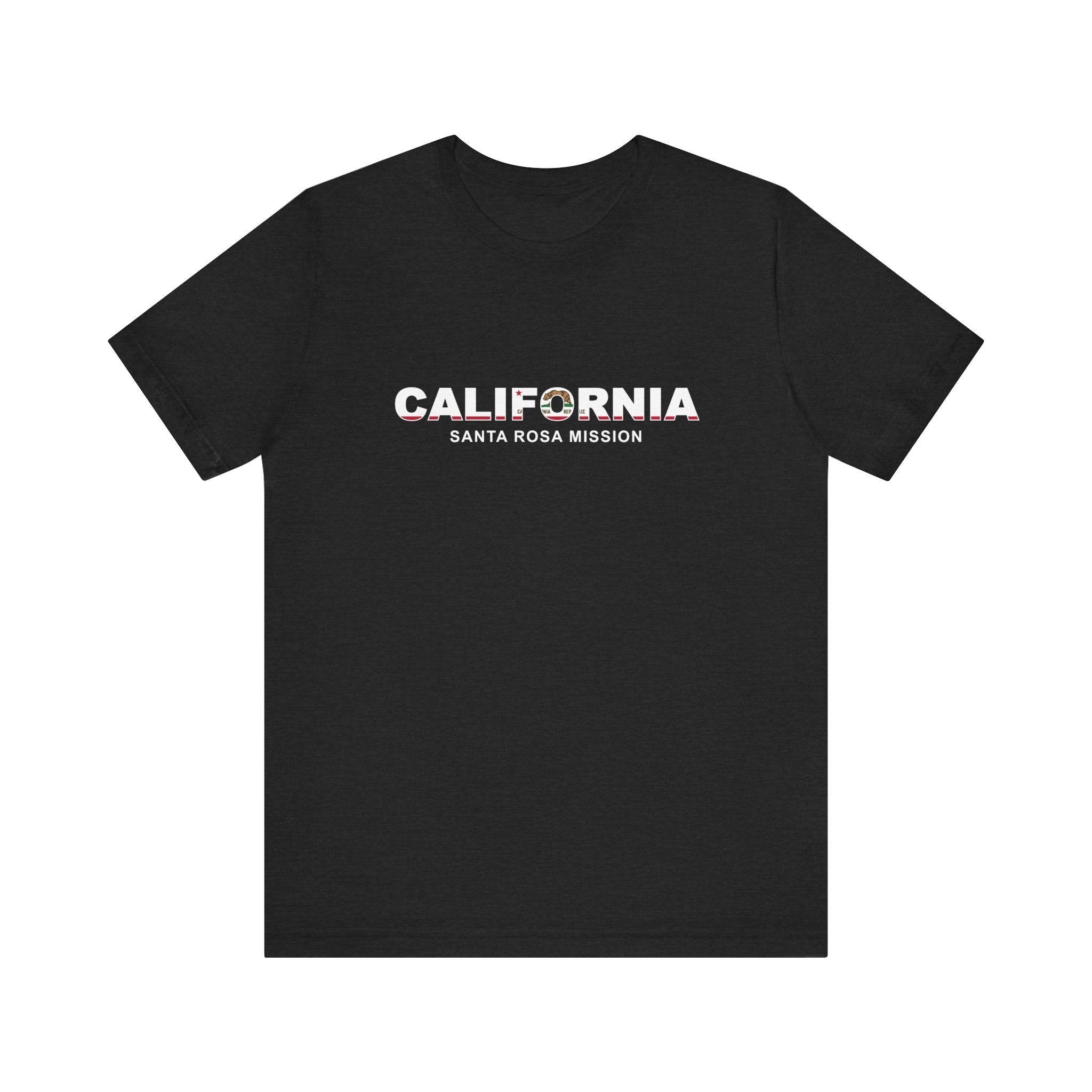 California Santa Rosa Mission Flag Title T-shirt - Mission Wishlist - LDS Missionary Gift Store