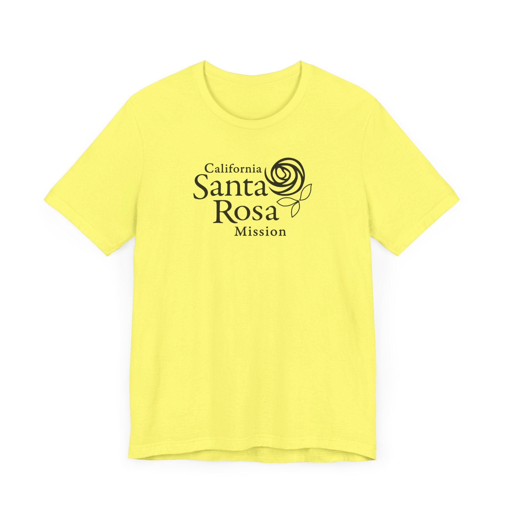 California Santa Rosa Mission Monochrome Logo T-Shirt - Mission Wishlist - LDS Missionary Gift Store