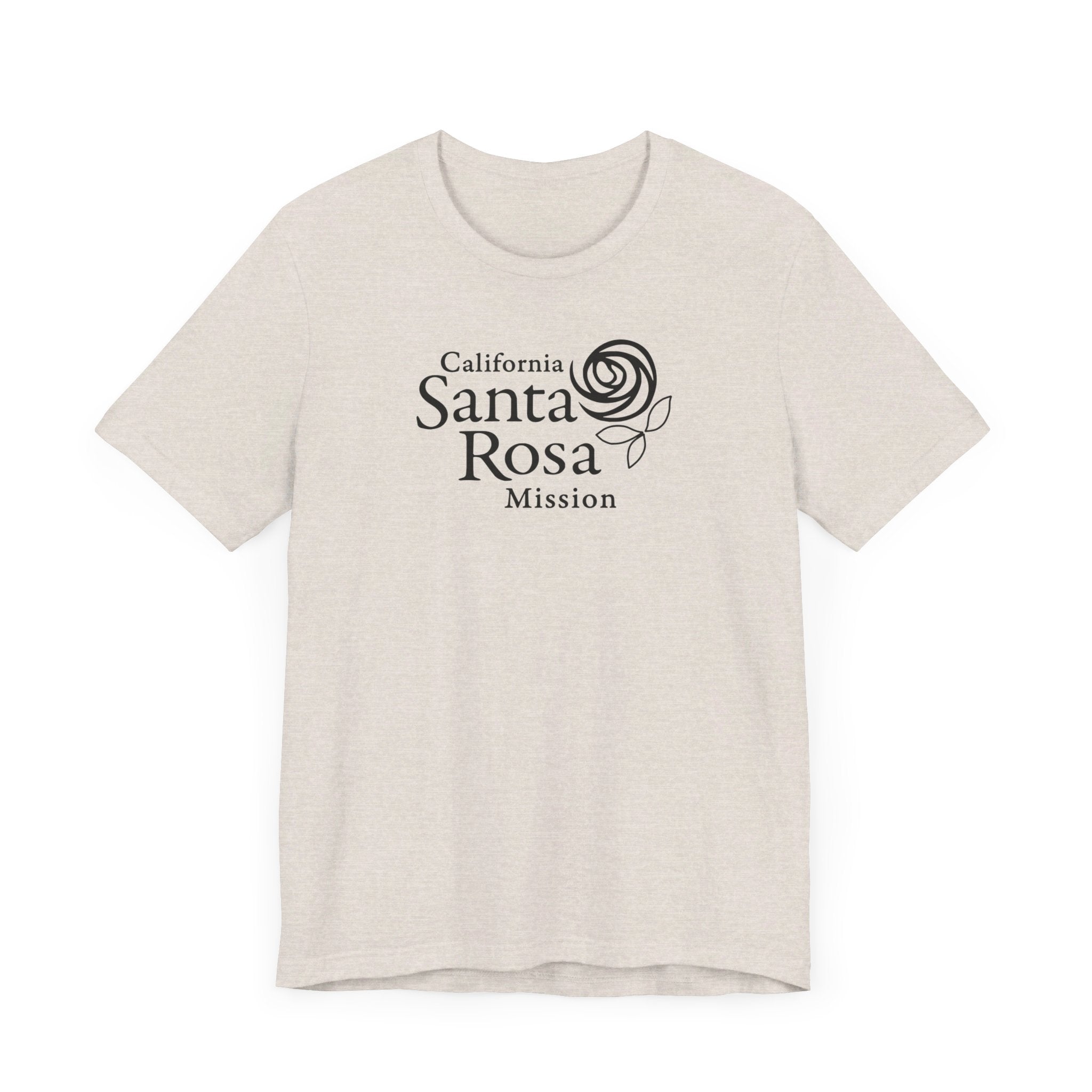 California Santa Rosa Mission Monochrome Logo T-Shirt - Mission Wishlist - LDS Missionary Gift Store