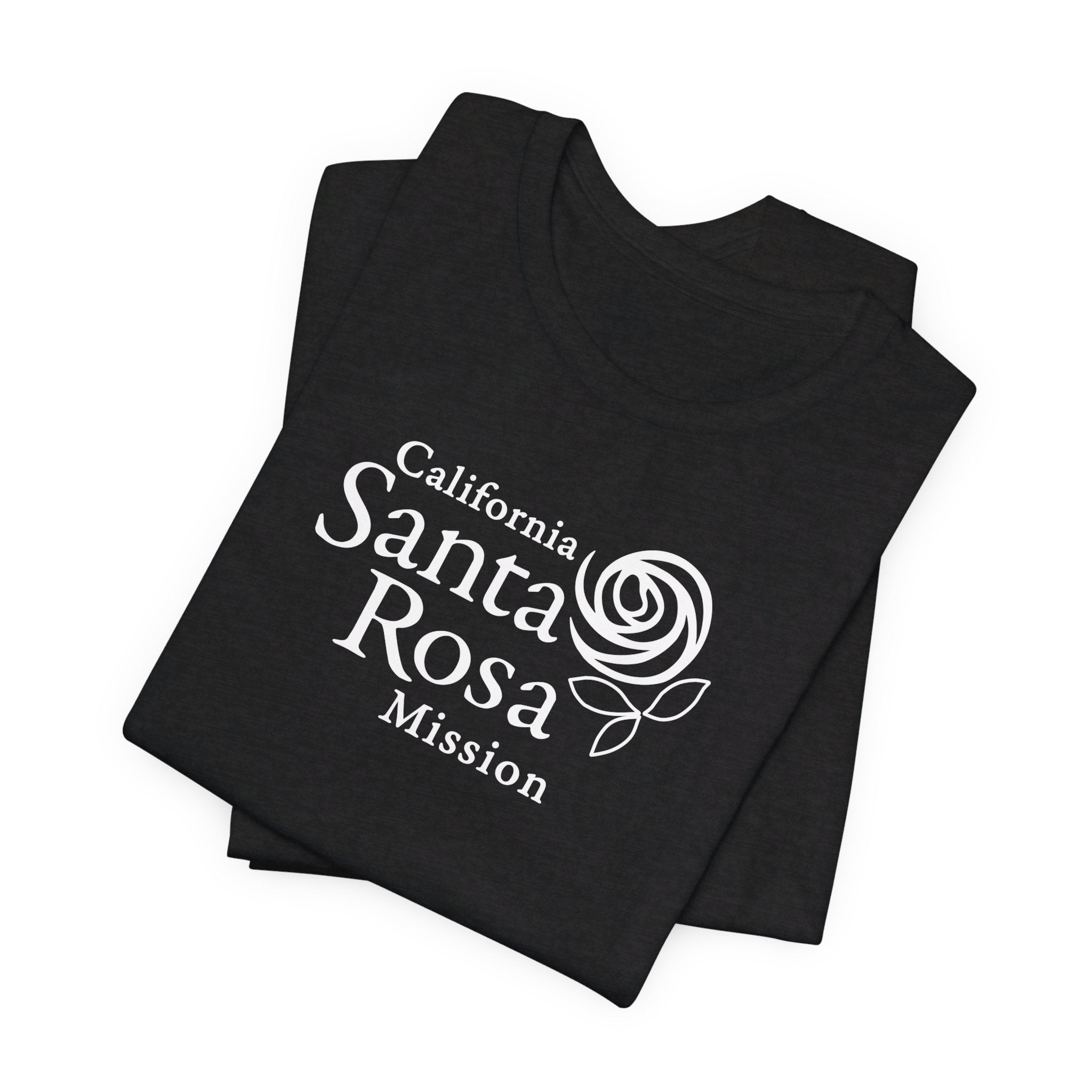 California Santa Rosa Mission Monochrome Logo T-Shirt - Mission Wishlist - LDS Missionary Gift Store