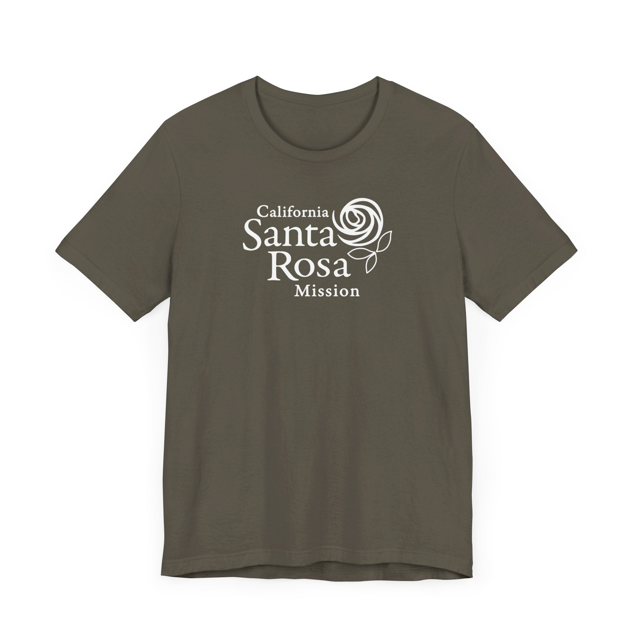 California Santa Rosa Mission Monochrome Logo T-Shirt - Mission Wishlist - LDS Missionary Gift Store