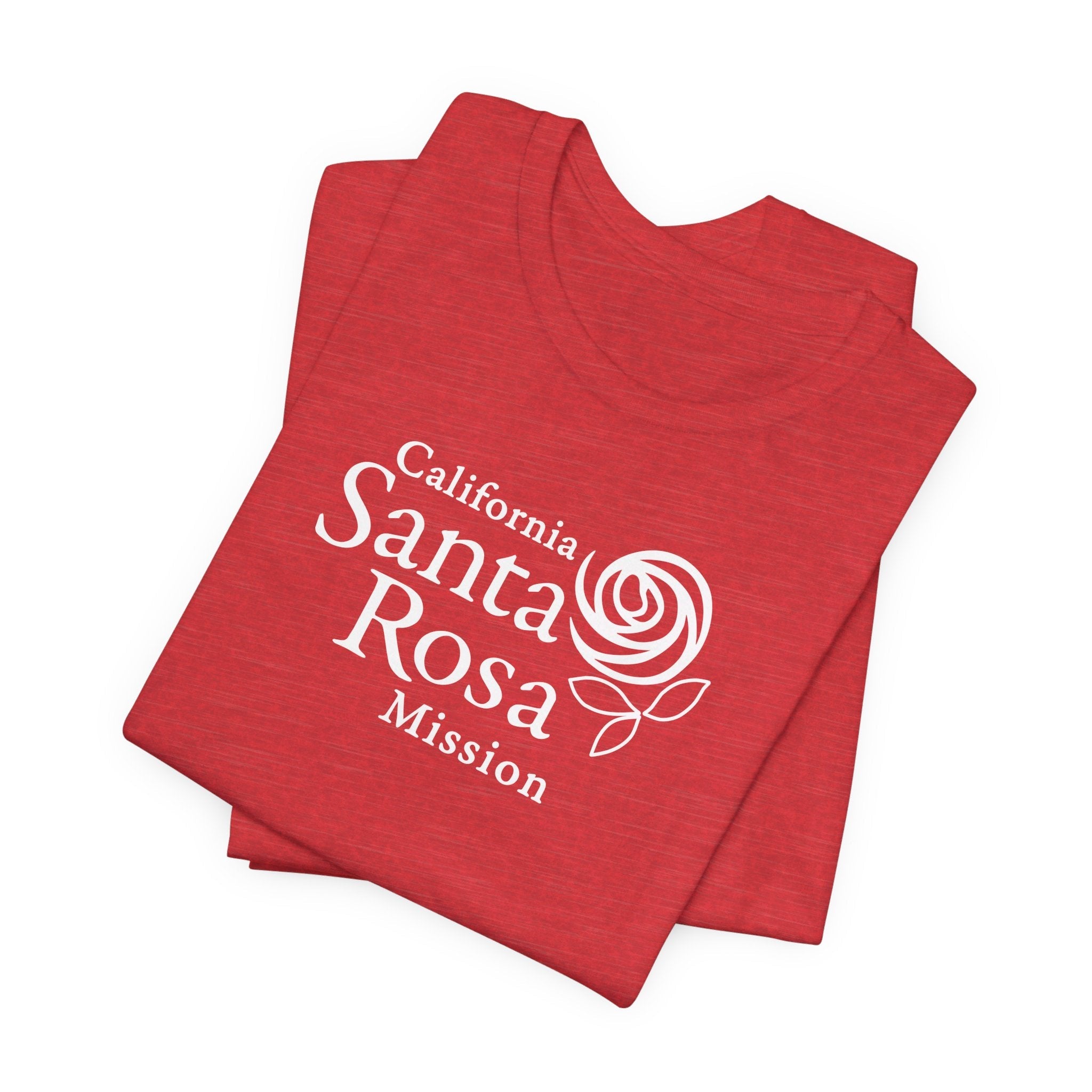 California Santa Rosa Mission Monochrome Logo T-Shirt - Mission Wishlist - LDS Missionary Gift Store