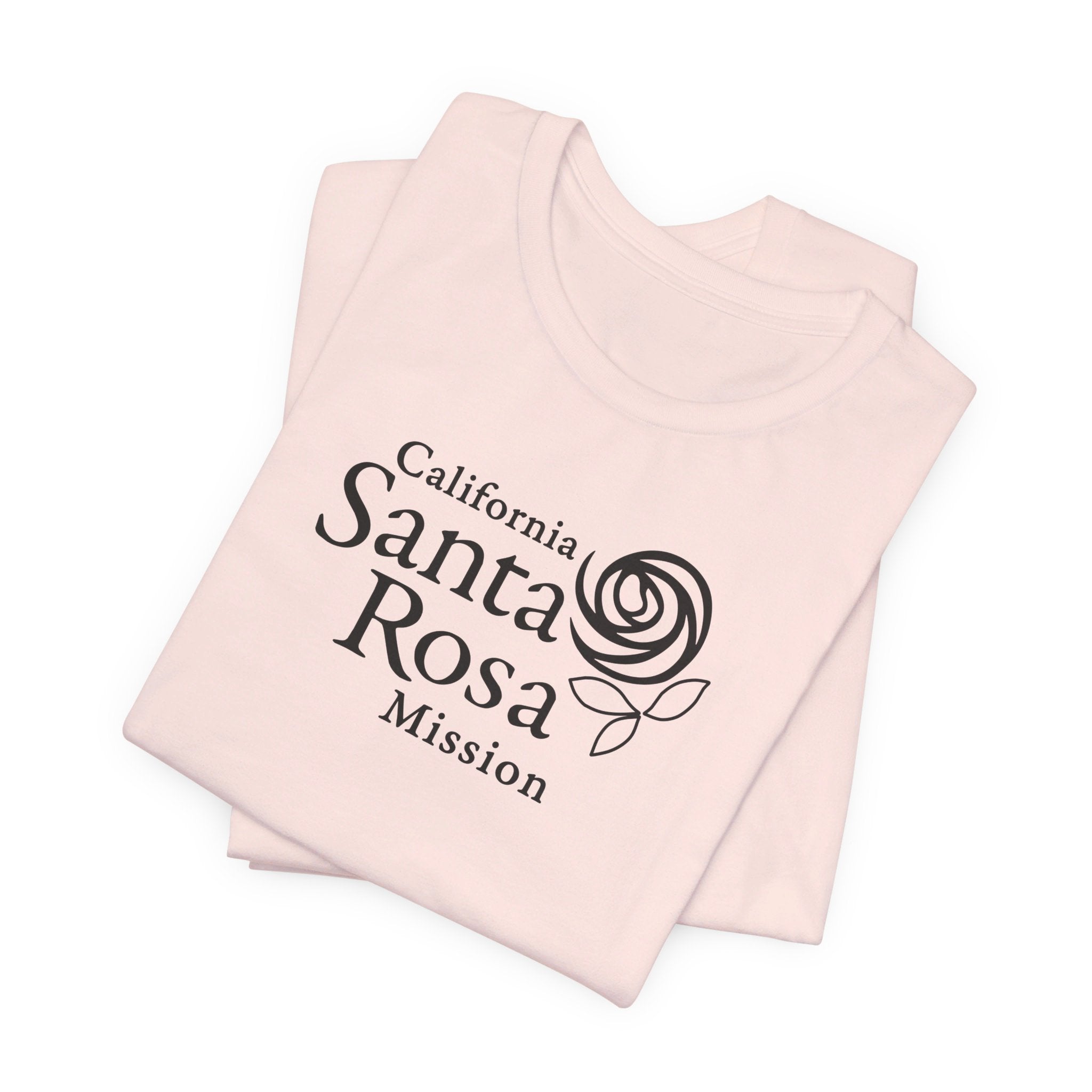 California Santa Rosa Mission Monochrome Logo T-Shirt - Mission Wishlist - LDS Missionary Gift Store