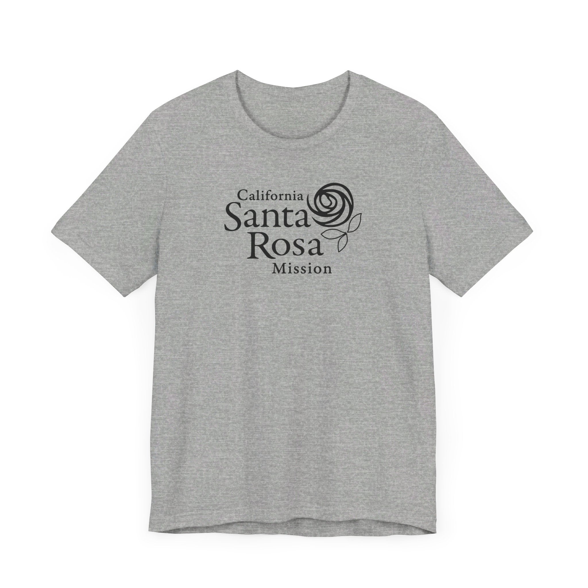 California Santa Rosa Mission Monochrome Logo T-Shirt - Mission Wishlist - LDS Missionary Gift Store