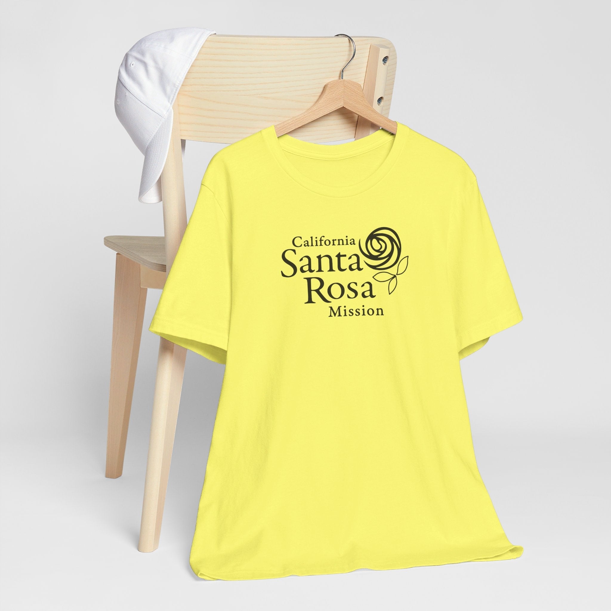 California Santa Rosa Mission Monochrome Logo T-Shirt - Mission Wishlist - LDS Missionary Gift Store