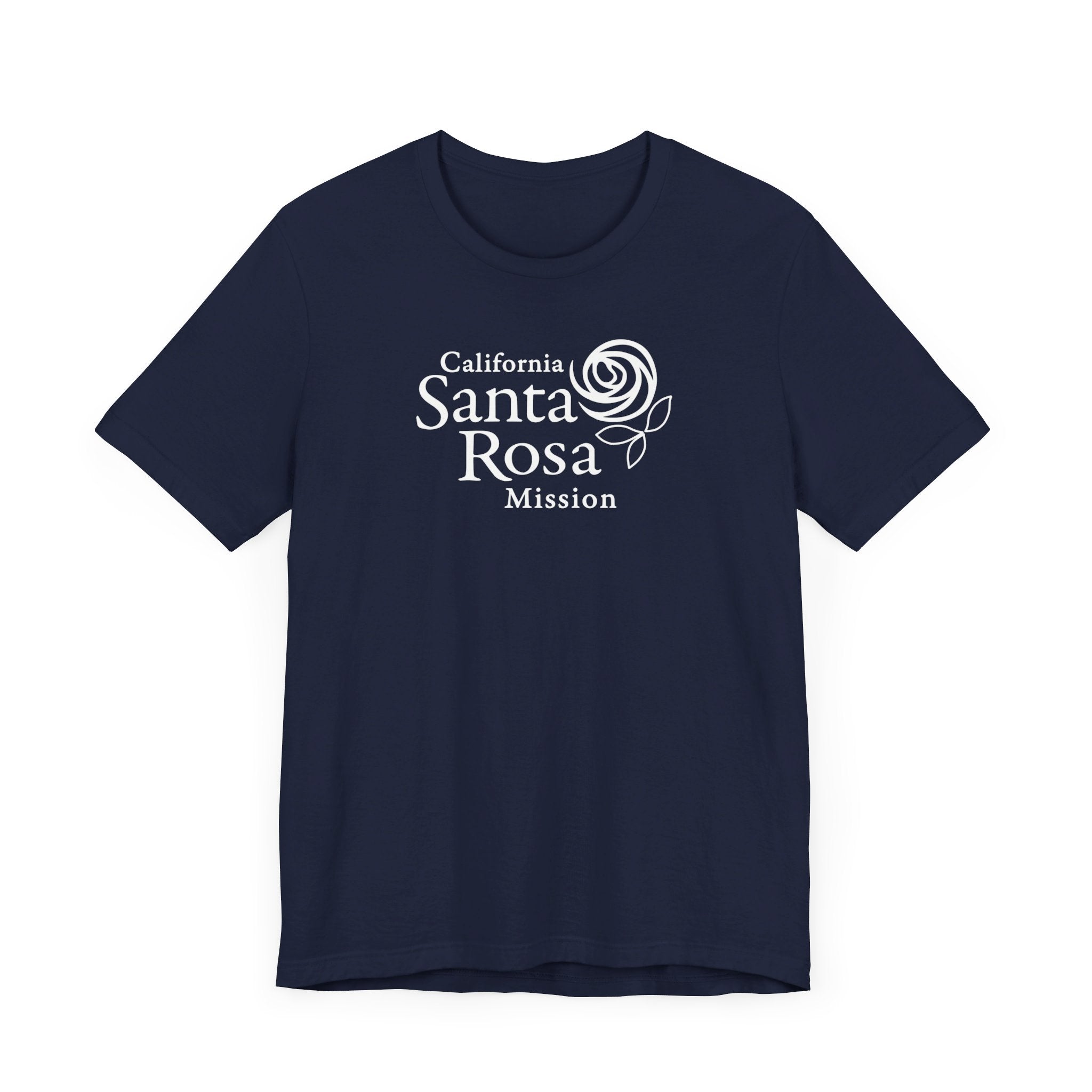 California Santa Rosa Mission Monochrome Logo T-Shirt - Mission Wishlist - LDS Missionary Gift Store