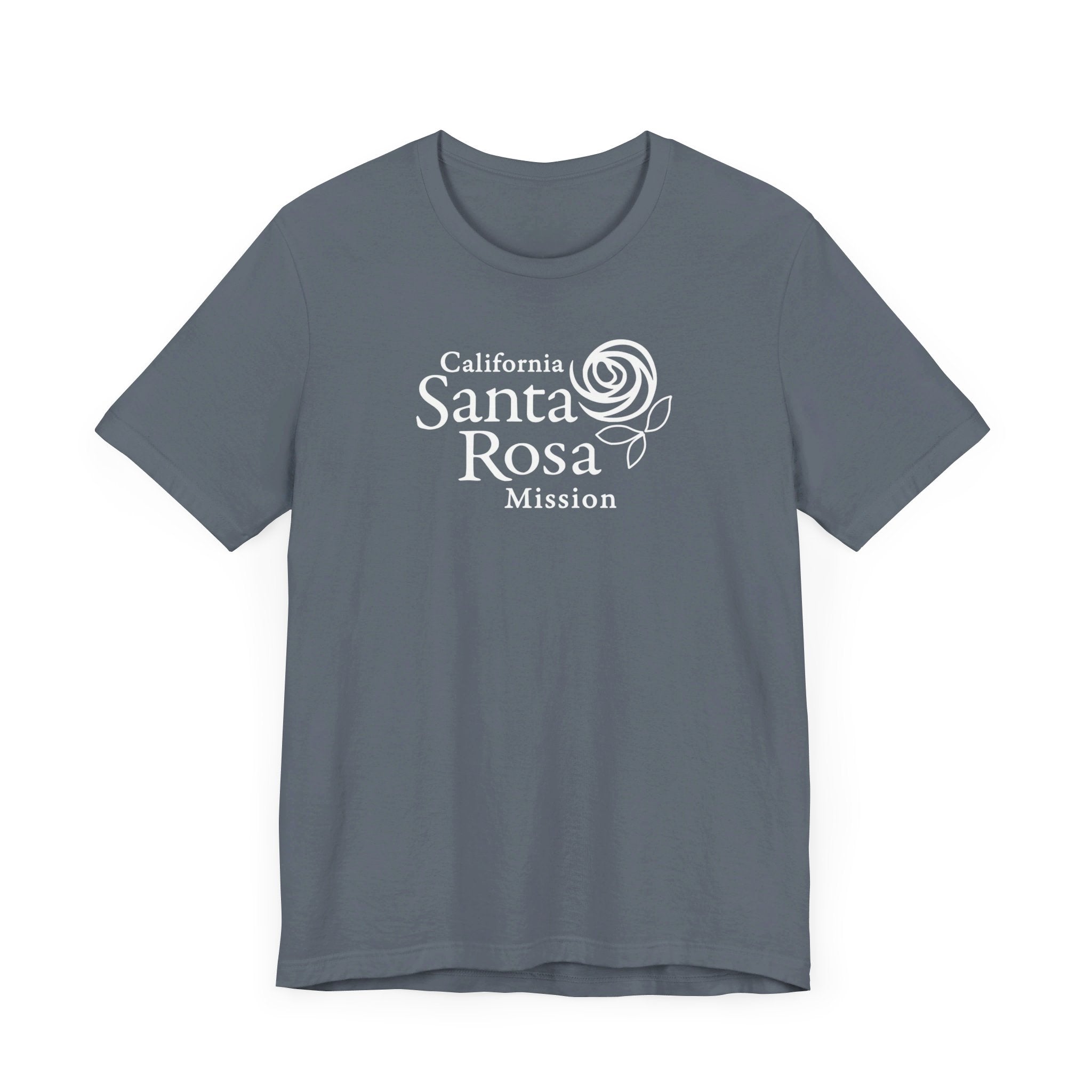 California Santa Rosa Mission Monochrome Logo T-Shirt - Mission Wishlist - LDS Missionary Gift Store