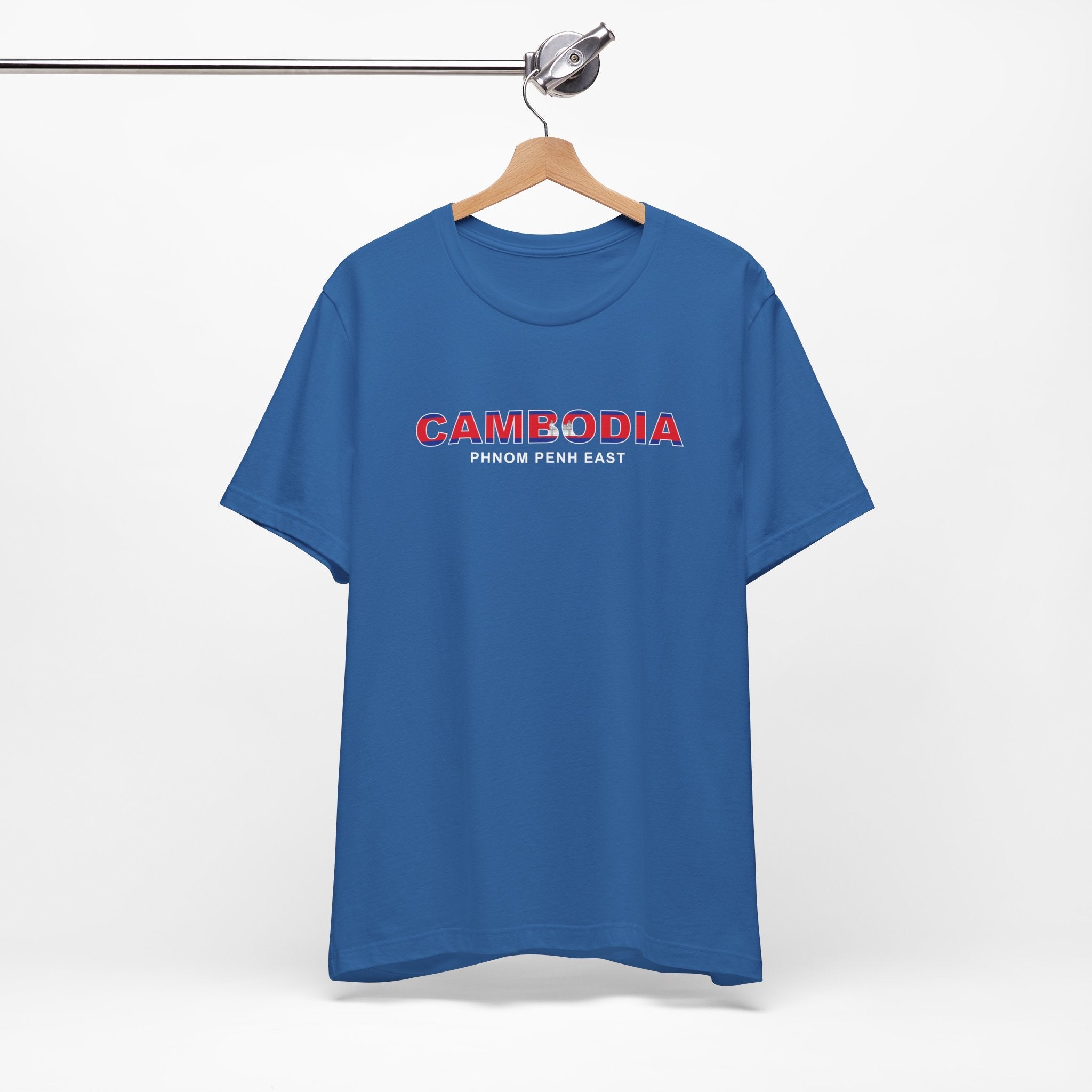Cambodia Phnom Penh East Mission Flag Title T-shirt - Mission Wishlist - LDS Missionary Gift Store