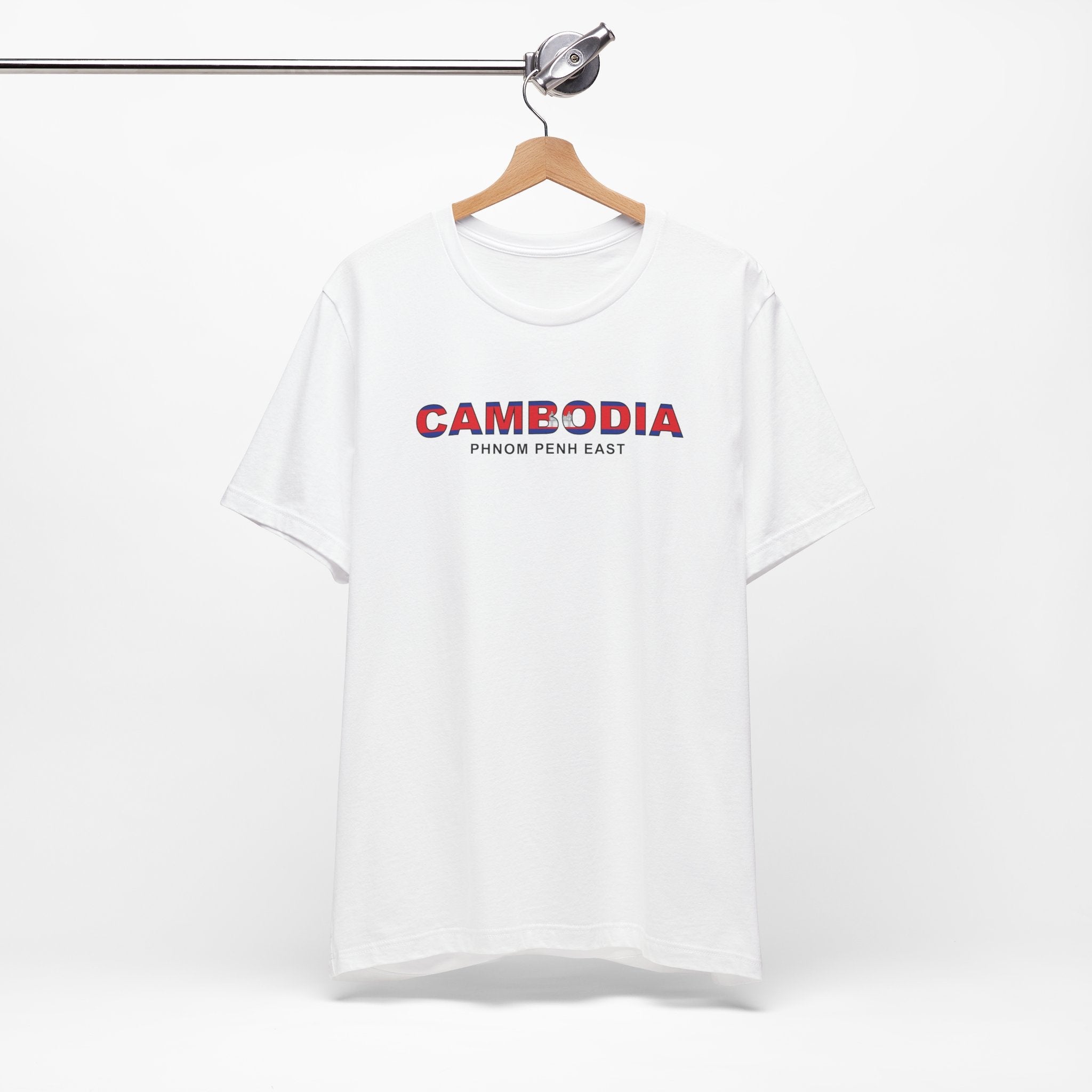 Cambodia Phnom Penh East Mission Flag Title T-shirt - Mission Wishlist - LDS Missionary Gift Store