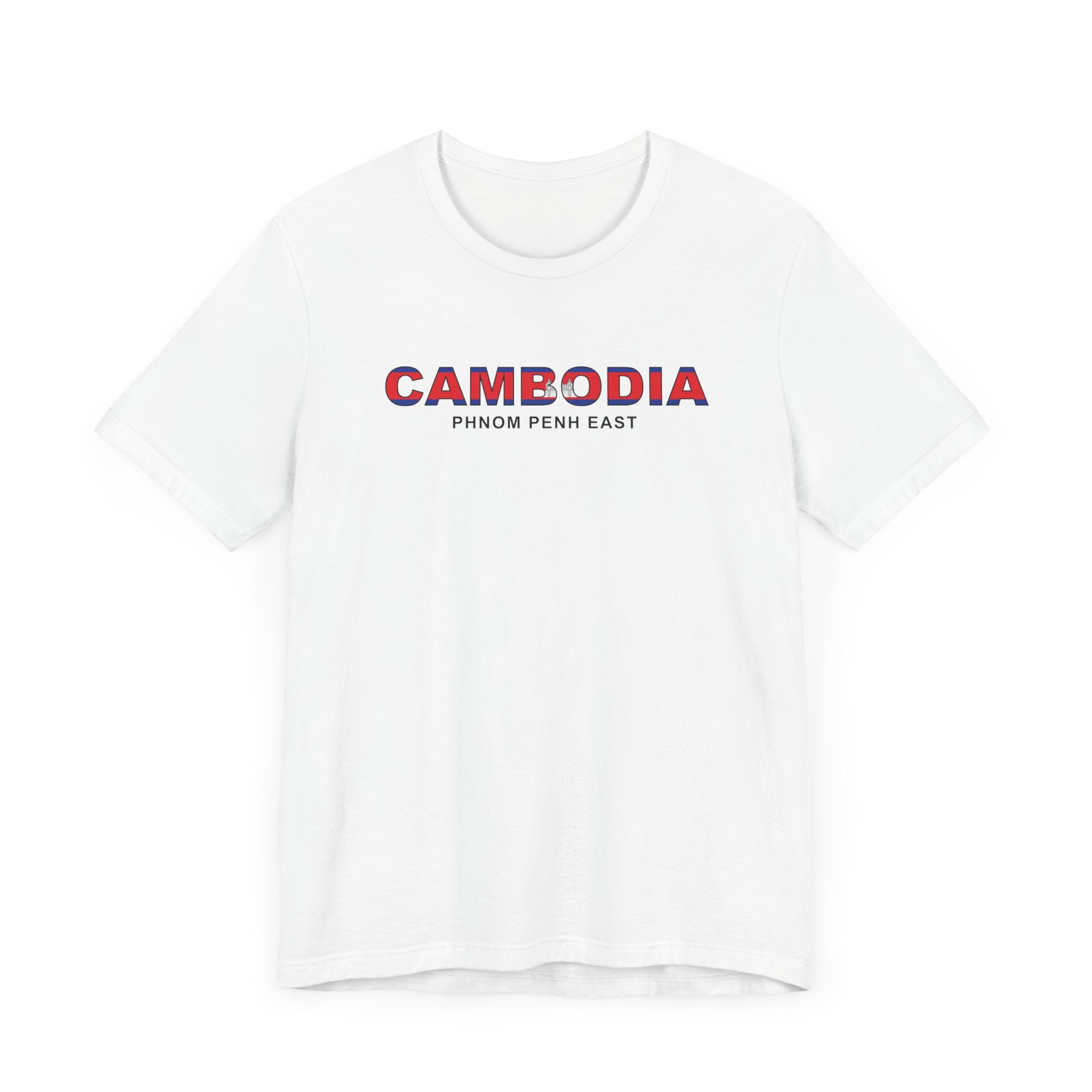 Cambodia Phnom Penh East Mission Flag Title T-shirt - Mission Wishlist - LDS Missionary Gift Store