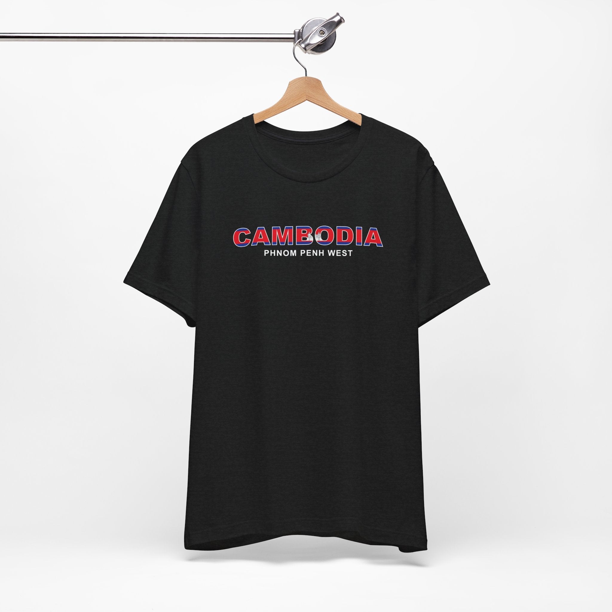 Cambodia Phnom Penh West Mission Flag Title T-shirt - Mission Wishlist - LDS Missionary Gift Store
