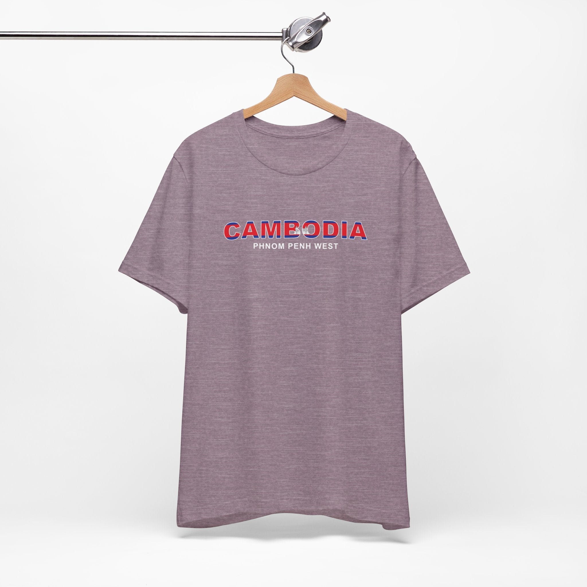 Cambodia Phnom Penh West Mission Flag Title T-shirt - Latter-Day Saint LDS Missionary Gift - Book of Mormon