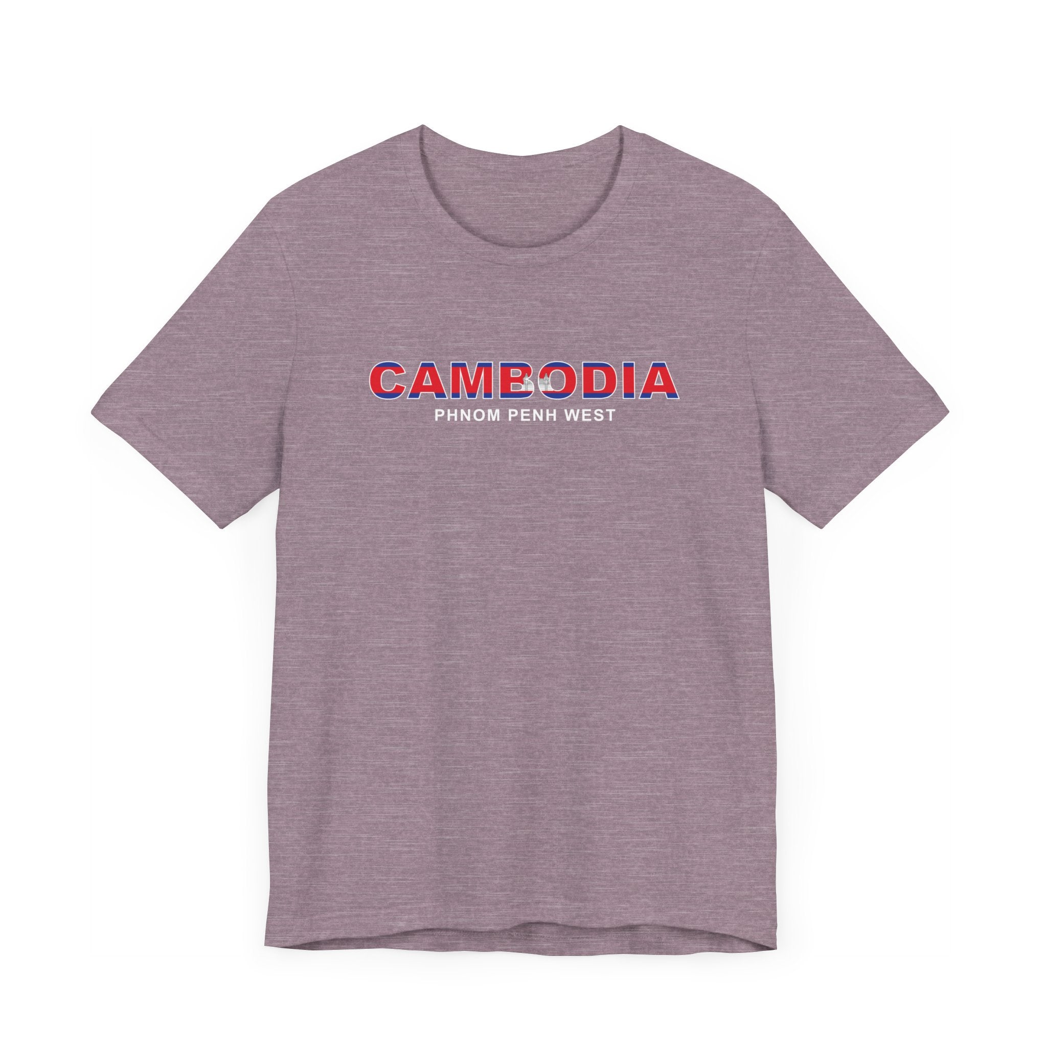 Cambodia Phnom Penh West Mission Flag Title T-shirt - Latter-Day Saint LDS Missionary Gift - Book of Mormon