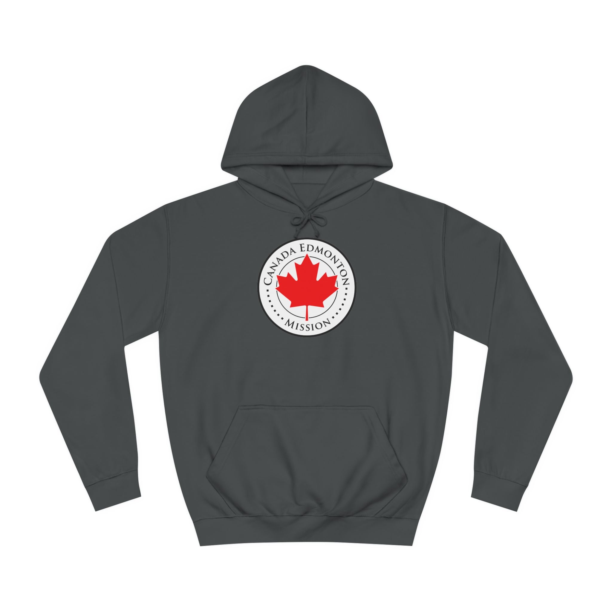 Canada Edmonton Mission Flag Logo (White Border) College Hoodie - Mission Wishlist - LDS Missionary Gift Store