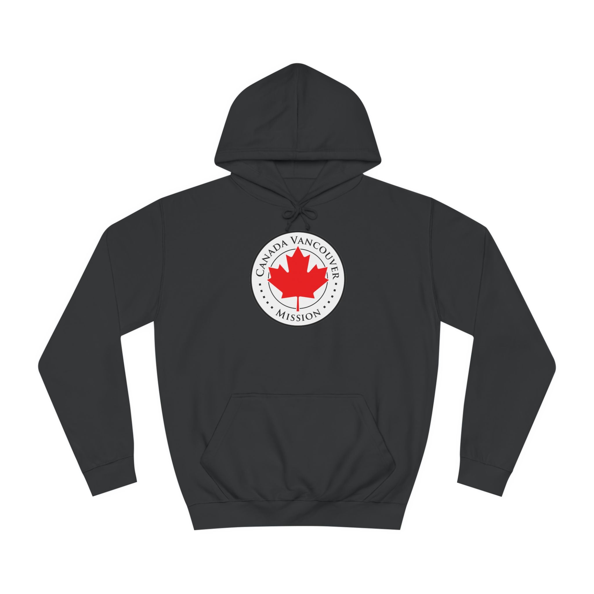 Canada Vancouver Mission Flag Logo (White Border) College Hoodie - Mission Wishlist - LDS Missionary Gift Store