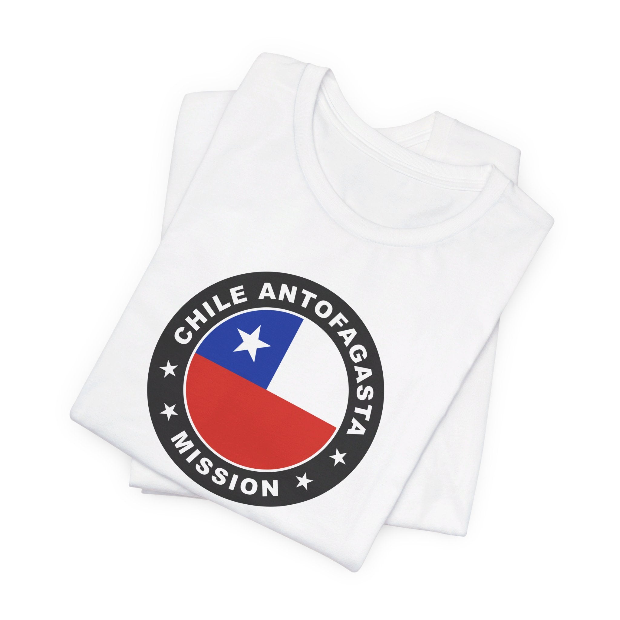 Chile Antofagasta Mission Circular Flag T-shirt - Latter-Day Saint LDS Missionary Gift - Book of Mormon