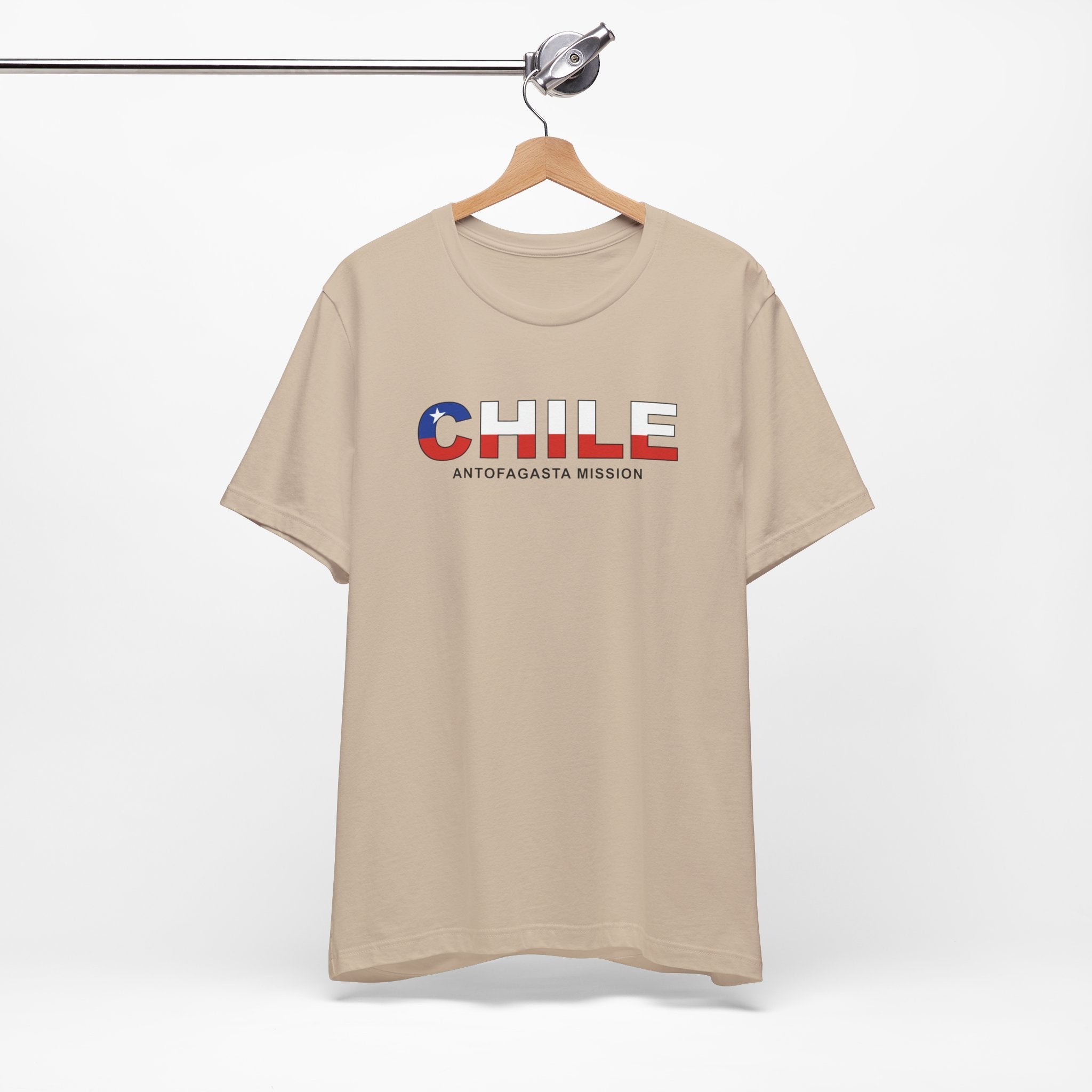Chile Antofagasta Mission Flag Title T-shirt - Mission Wishlist - LDS Missionary Gift Store