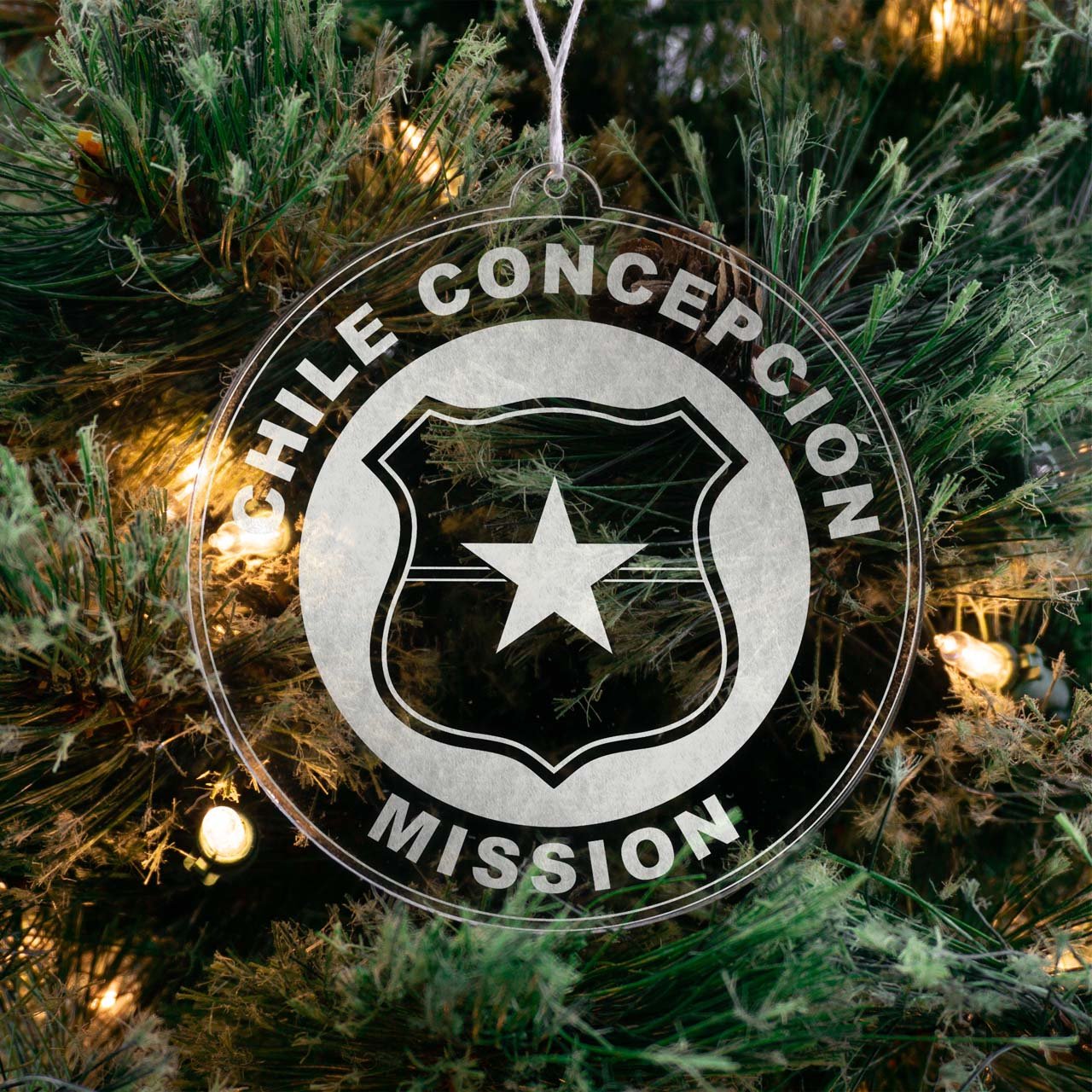 Chile Concepcion Mission Christmas Ornament - Latter-Day Saint LDS Missionary Gift - Book of Mormon