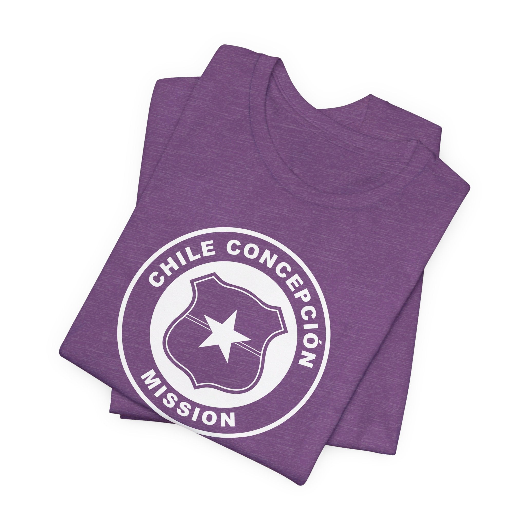 Chile Concepcion Mission Circular Monochrome Logo T-Shirt - Mission Wishlist - LDS Missionary Gift Store
