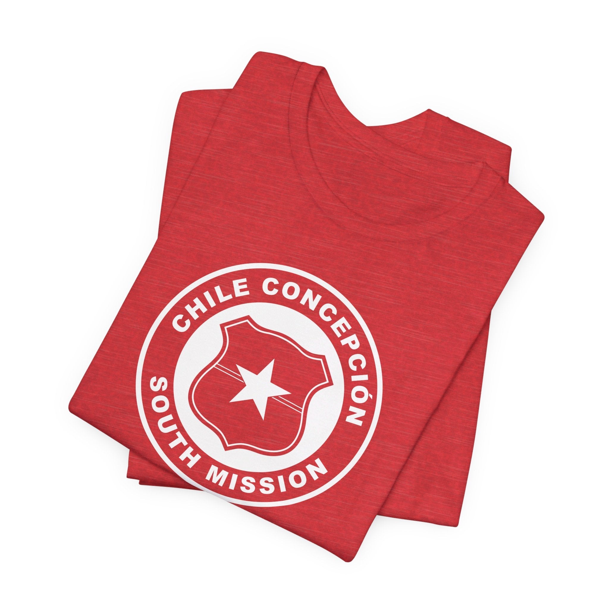 Chile Concepcion South Mission Circular Monochrome Logo T-Shirt - Mission Wishlist - LDS Missionary Gift Store