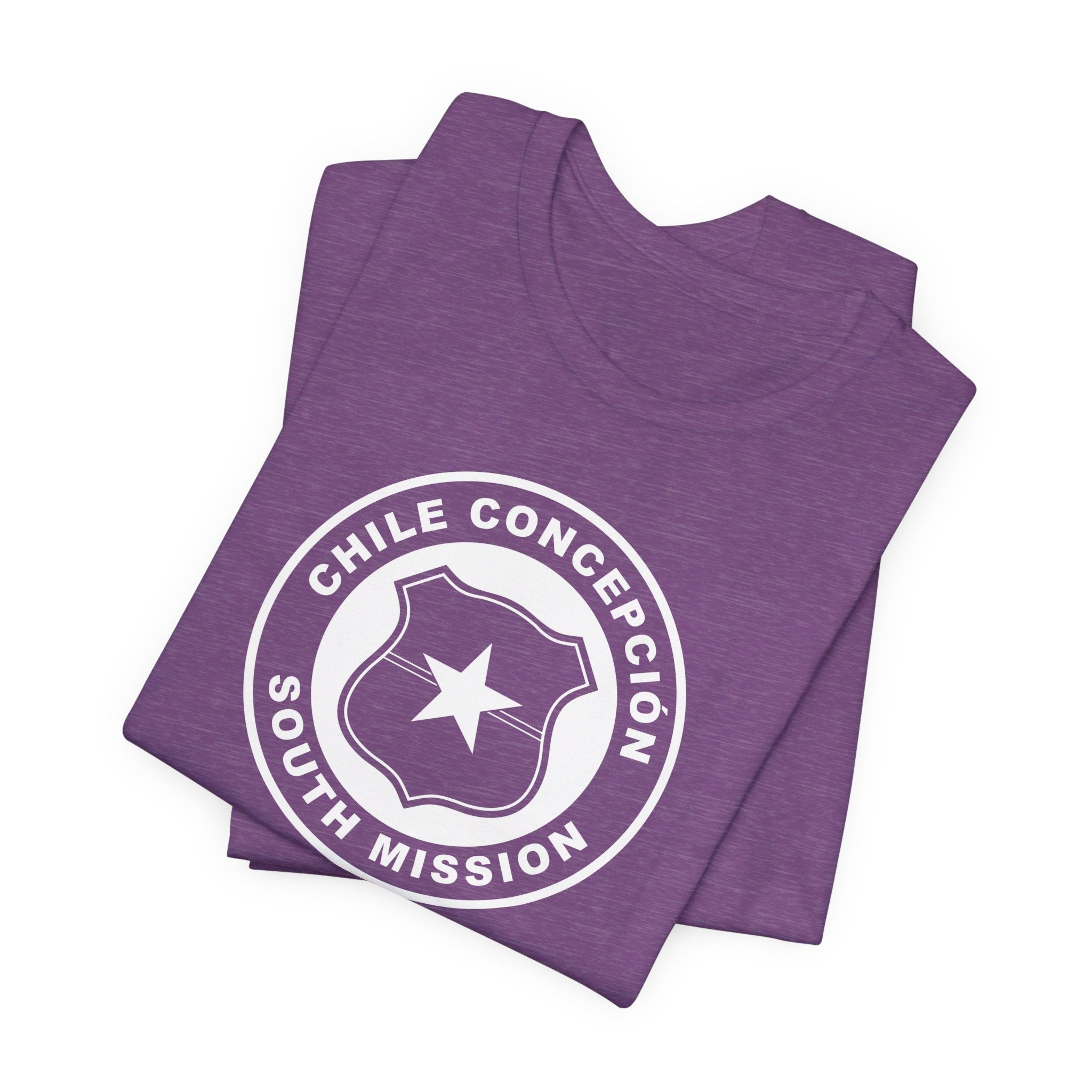 Chile Concepcion South Mission Circular Monochrome Logo T-Shirt - Mission Wishlist - LDS Missionary Gift Store