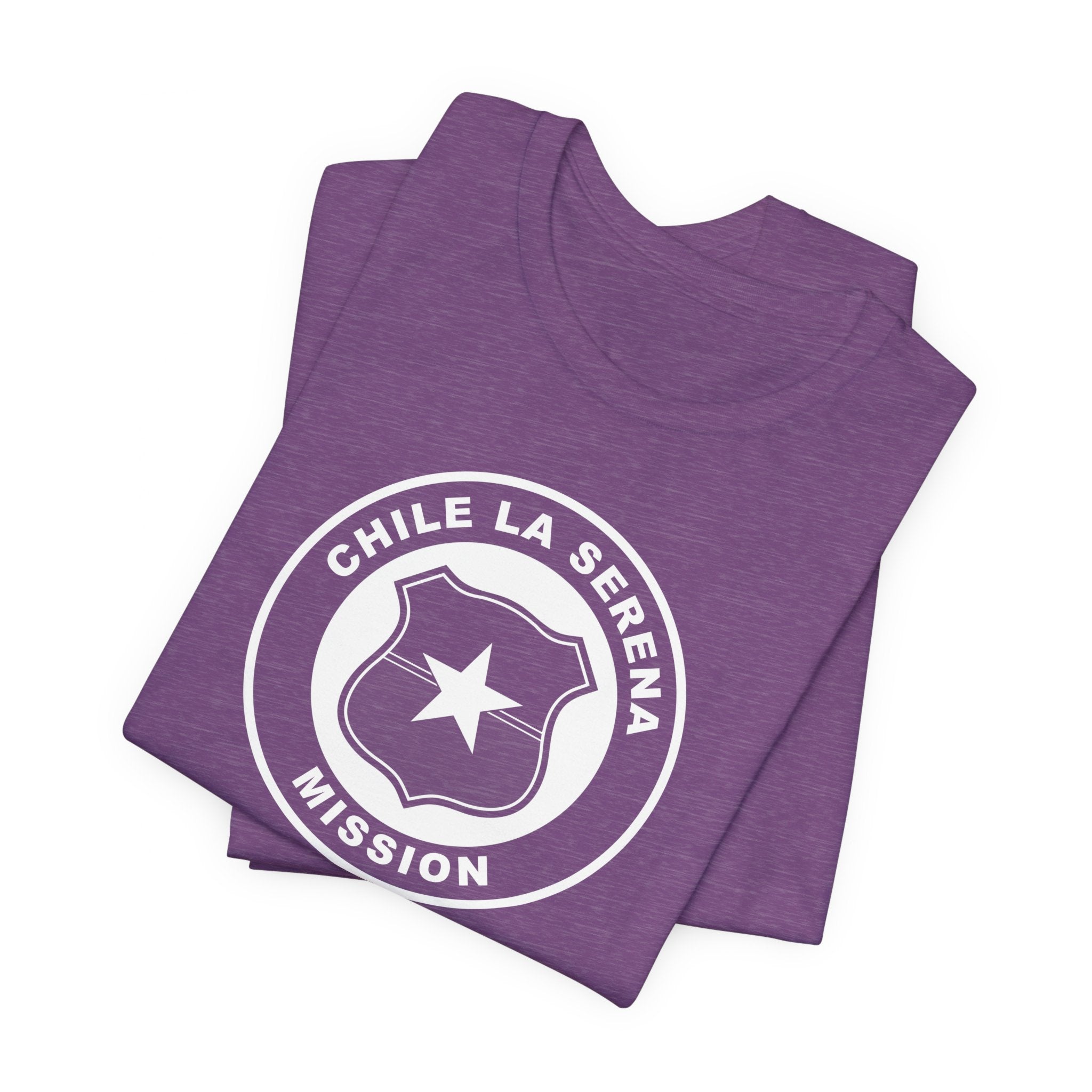 Chile La Serena Mission Circular Monochrome Logo T-Shirt - Mission Wishlist - LDS Missionary Gift Store