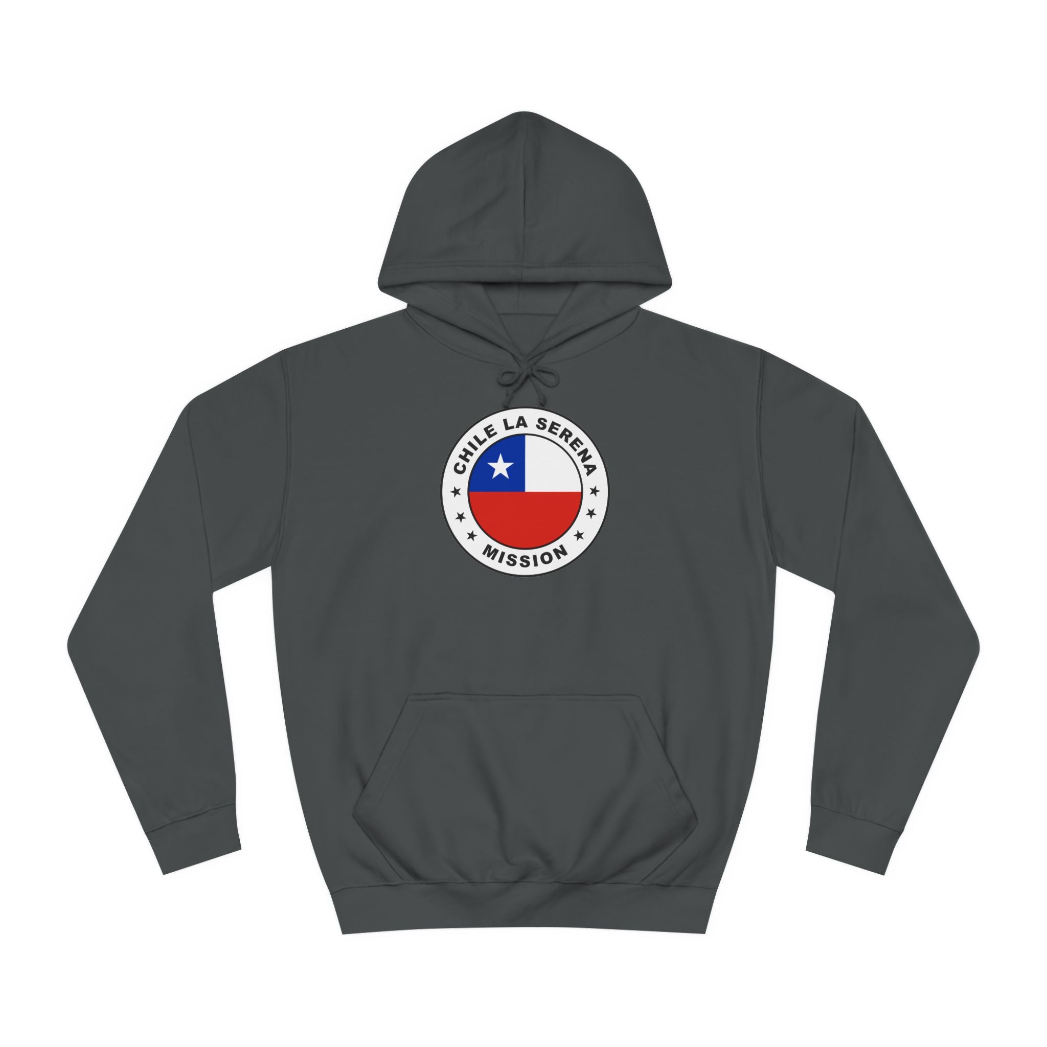 Chile La Serena Mission Flag Logo (White Border) College Hoodie - Mission Wishlist - LDS Missionary Gift Store