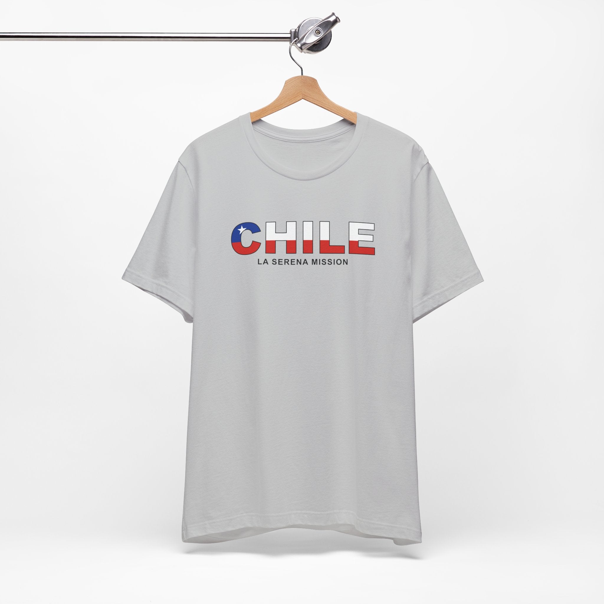 Chile La Serena Mission Flag Title T-shirt - Mission Wishlist - LDS Missionary Gift Store