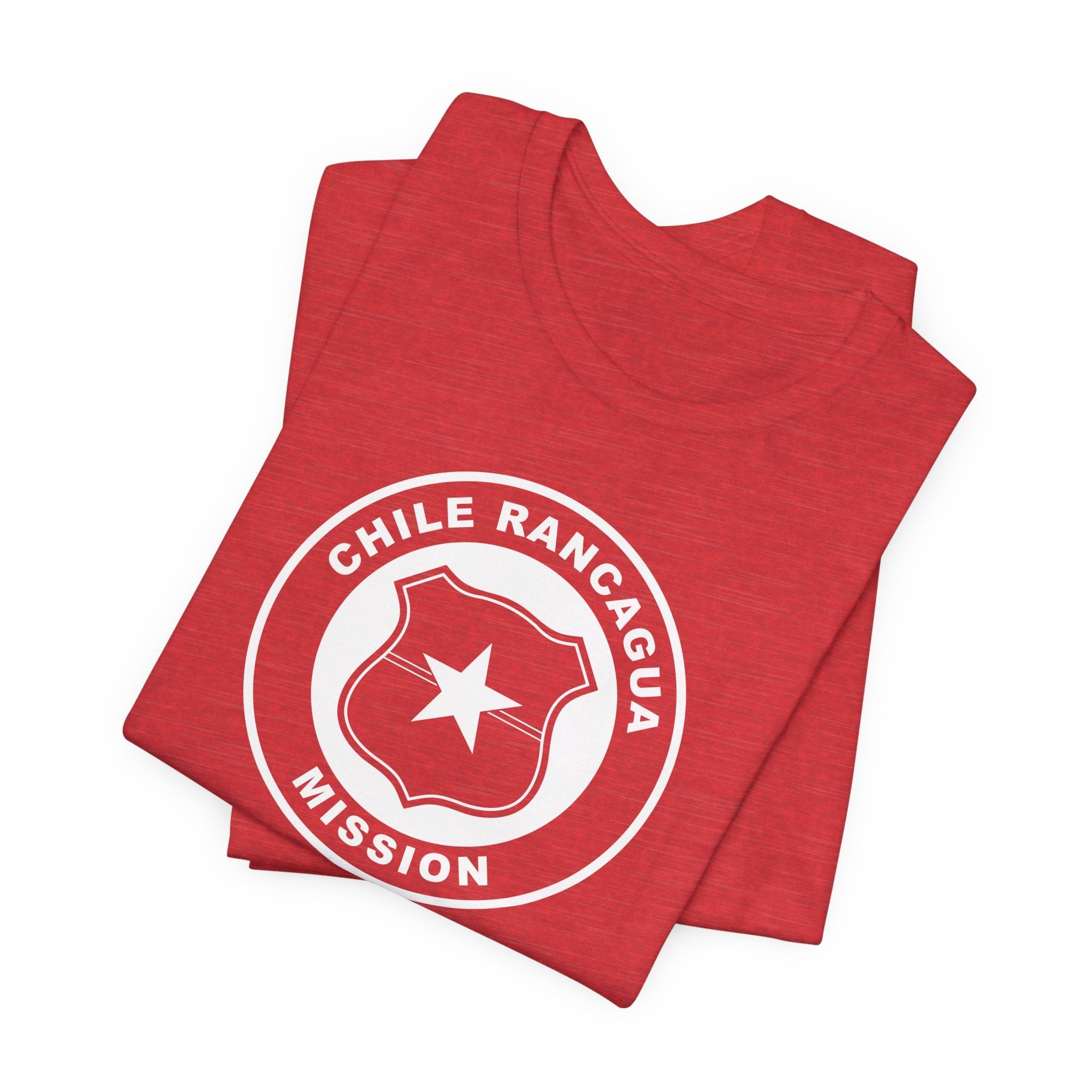 Chile Rancagua Mission Circular Monochrome Logo T-Shirt - Mission Wishlist - LDS Missionary Gift Store