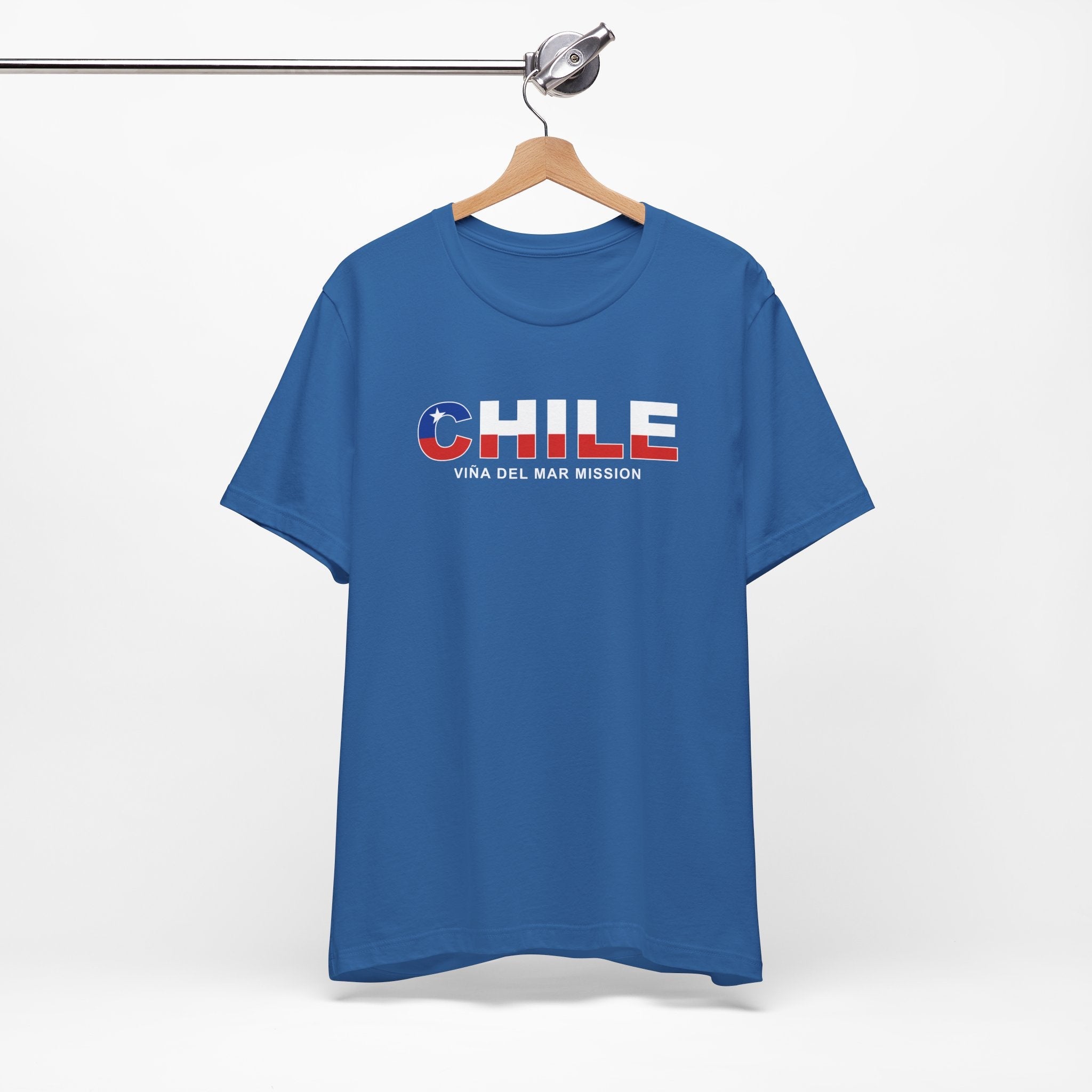Chile Vina del Mar Mission Flag Title T-shirt - Mission Wishlist - LDS Missionary Gift Store