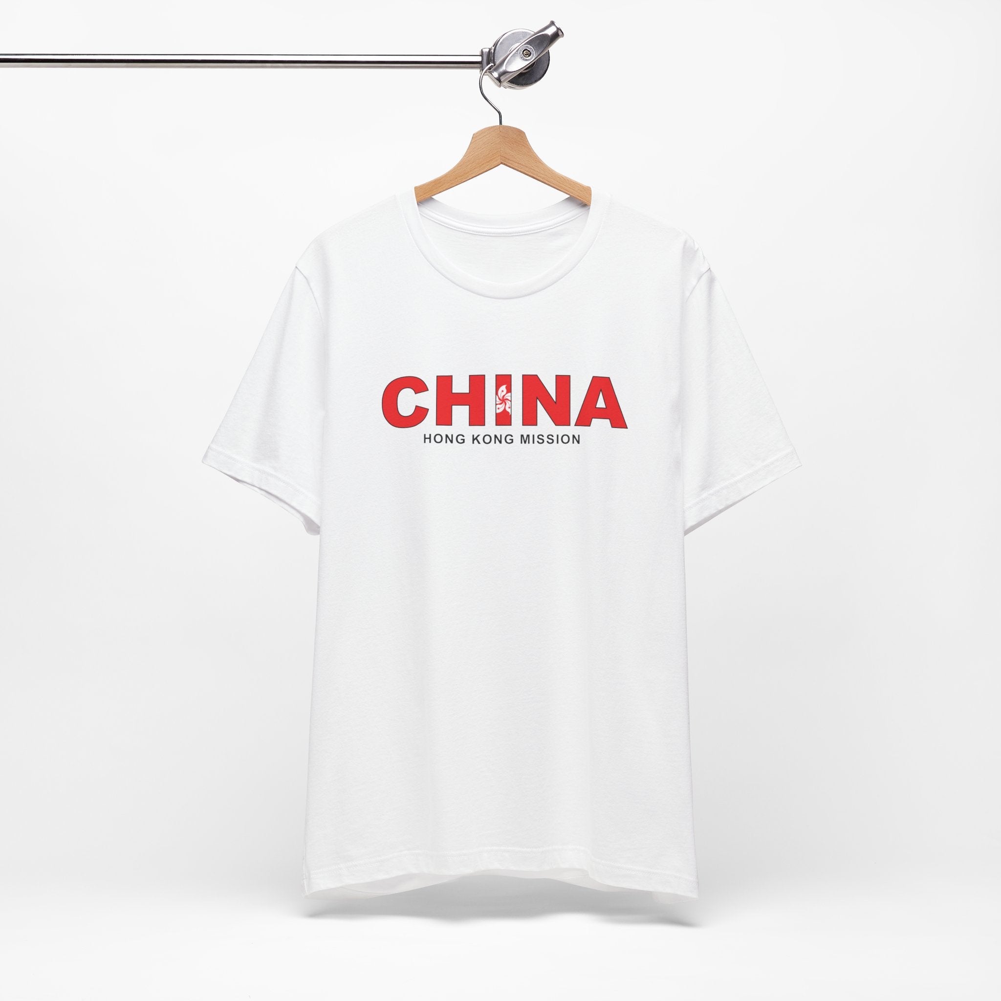 China Hong Kong Mission Flag Title T-shirt - Mission Wishlist - LDS Missionary Gift Store