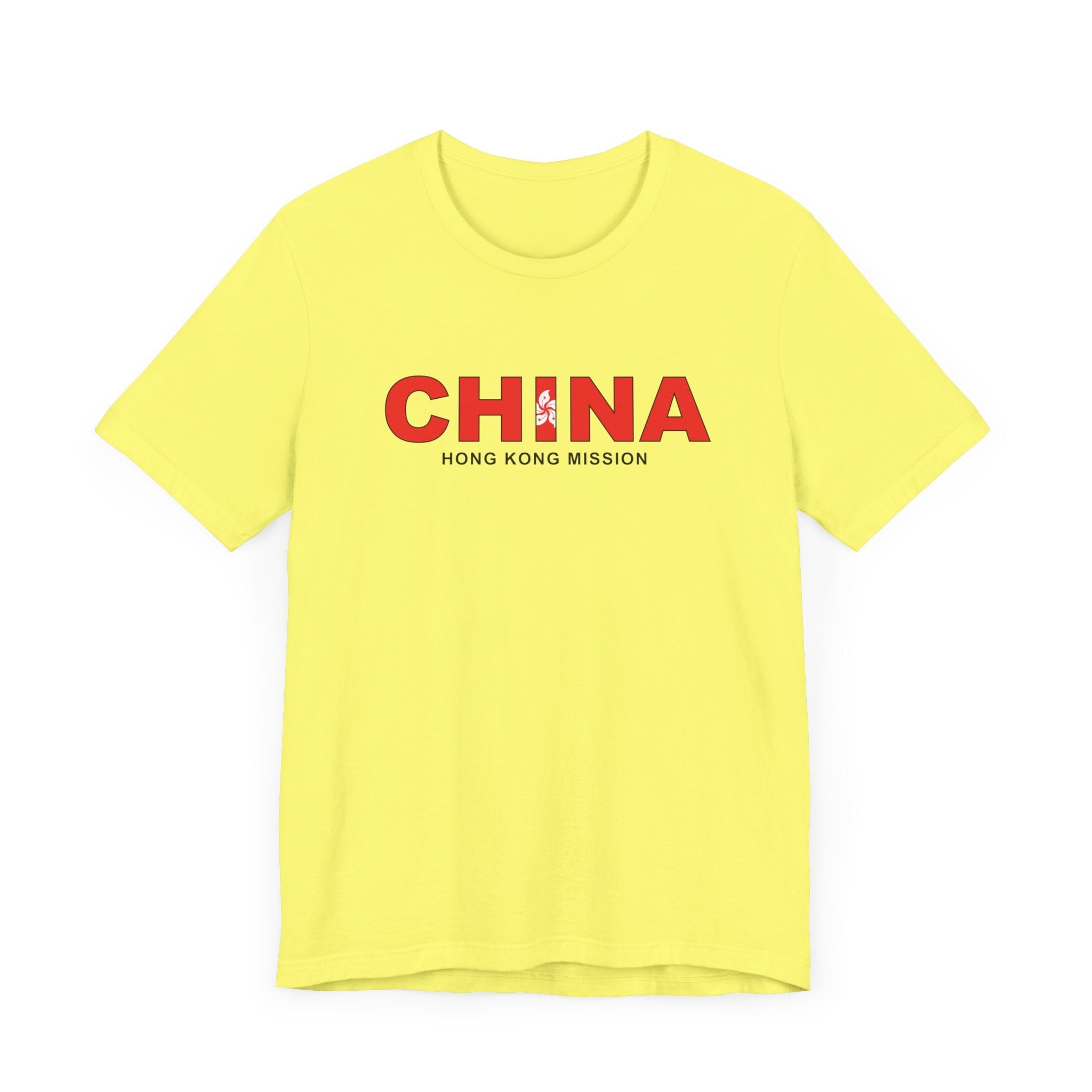 China Hong Kong Mission Flag Title T-shirt - Mission Wishlist - LDS Missionary Gift Store