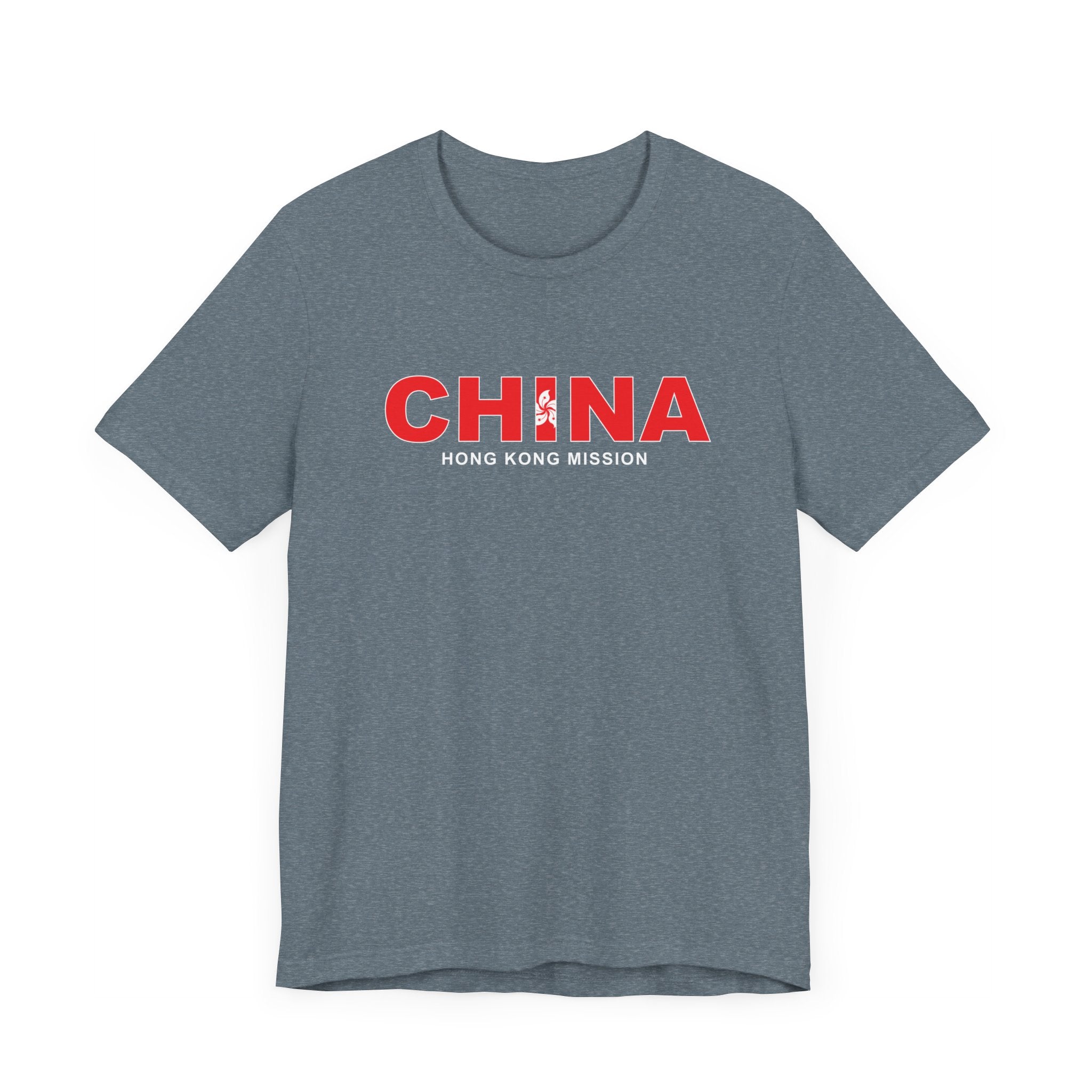 China Hong Kong Mission Flag Title T-shirt - Mission Wishlist - LDS Missionary Gift Store