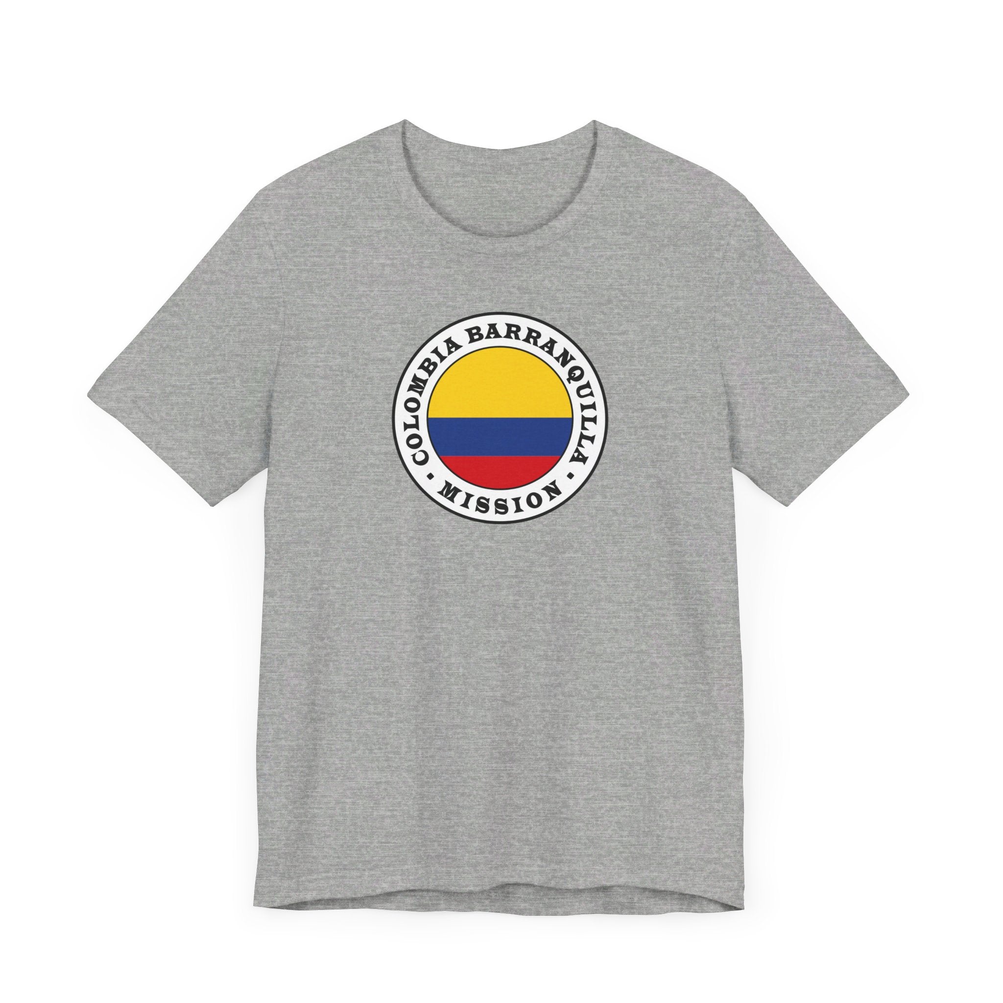 Colombia Barranquilla Mission Circular Flag T-shirt - Mission Wishlist - LDS Missionary Gift Store