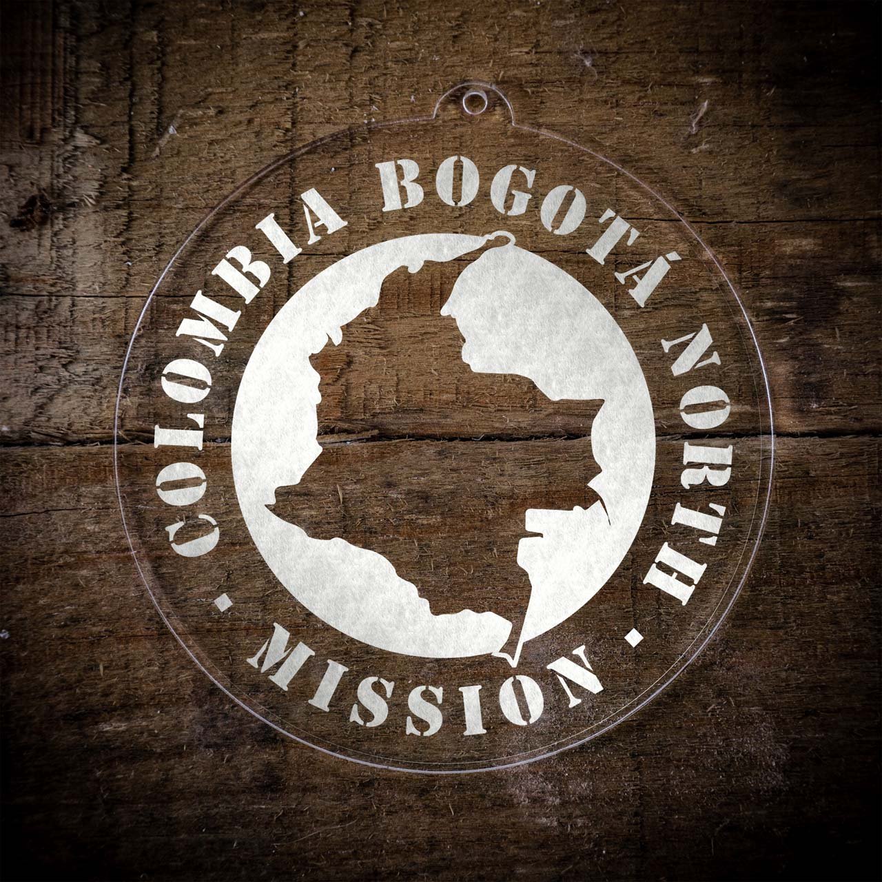 Colombia Bogota North Mission Christmas Ornament - Latter-Day Saint LDS Missionary Gift - Book of Mormon