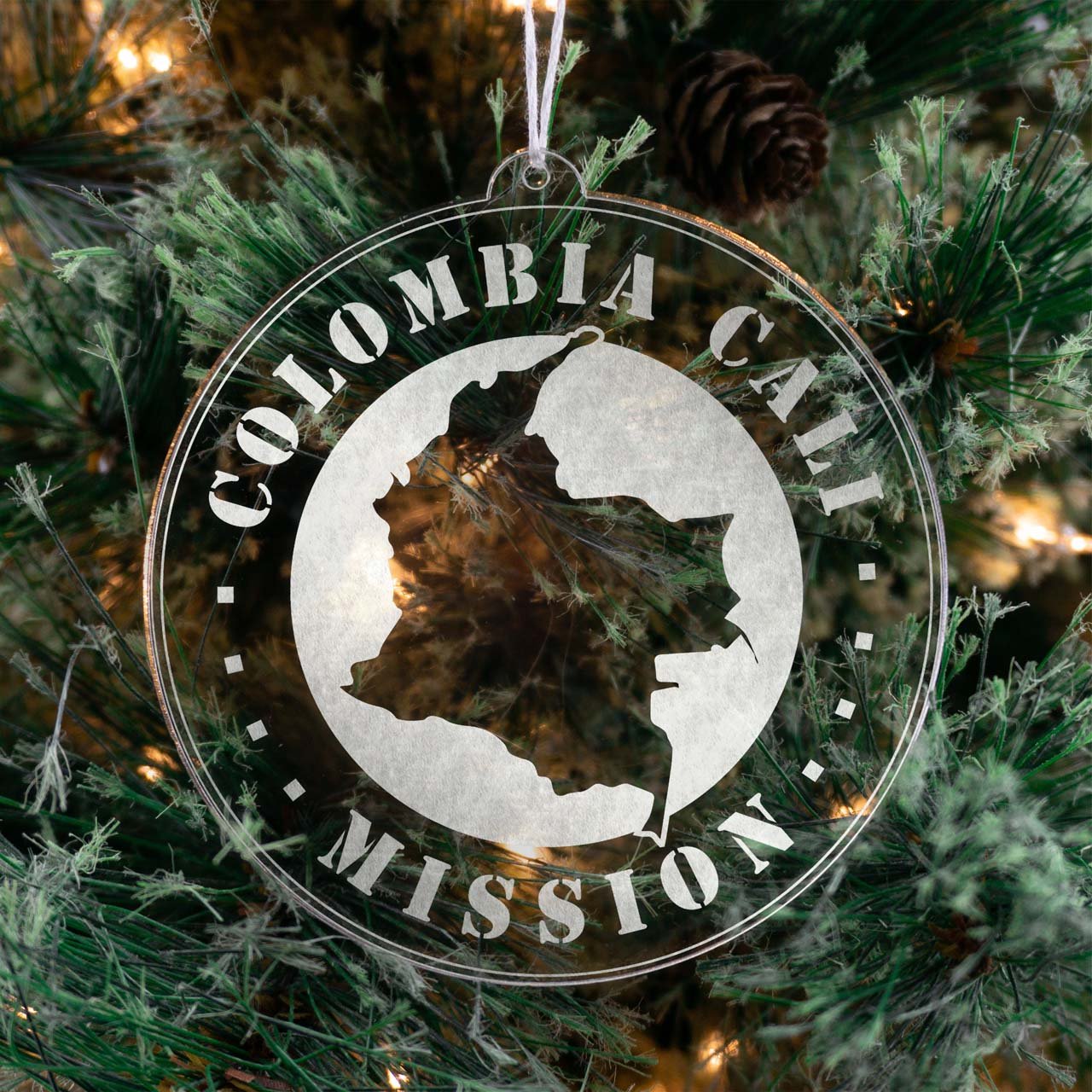 Colombia Cali Mission Christmas Ornament - Latter-Day Saint LDS Missionary Gift - Book of Mormon