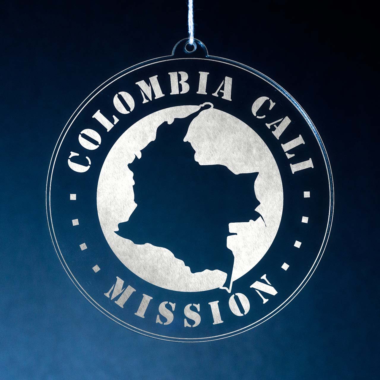 Colombia Cali Mission Christmas Ornament - Latter-Day Saint LDS Missionary Gift - Book of Mormon