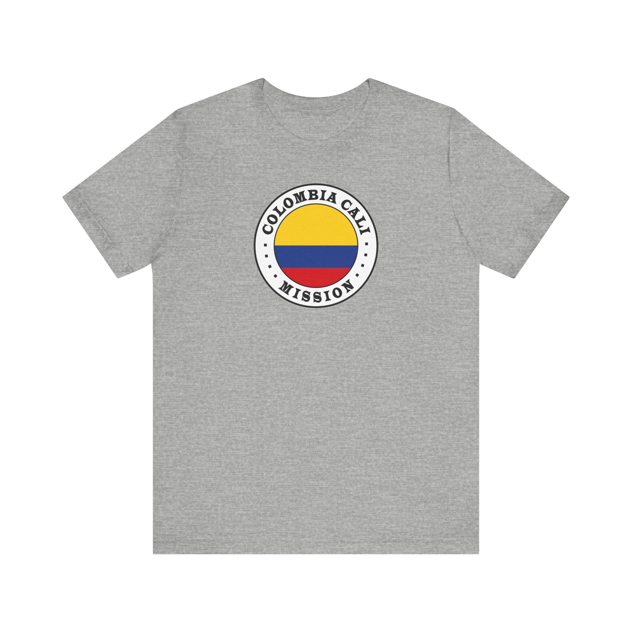 Colombia Cali Mission Circular Flag T-shirt - Latter-Day Saint LDS Missionary Gift - Book of Mormon