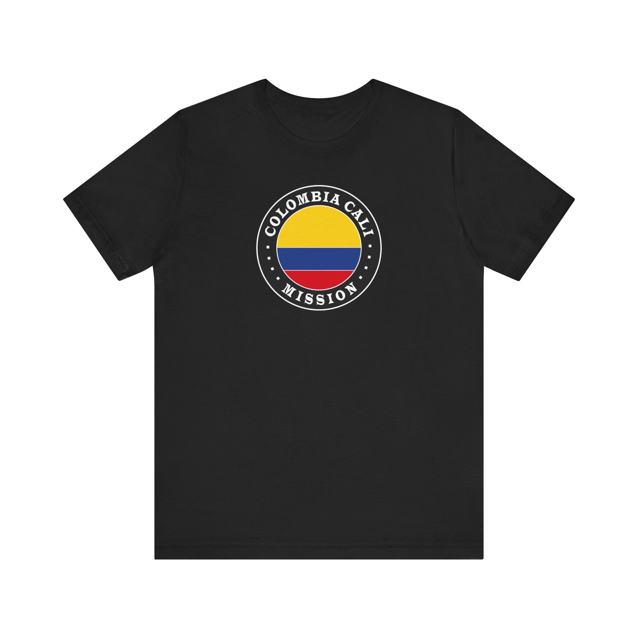 Colombia Cali Mission Circular Flag T-shirt - Latter-Day Saint LDS Missionary Gift - Book of Mormon