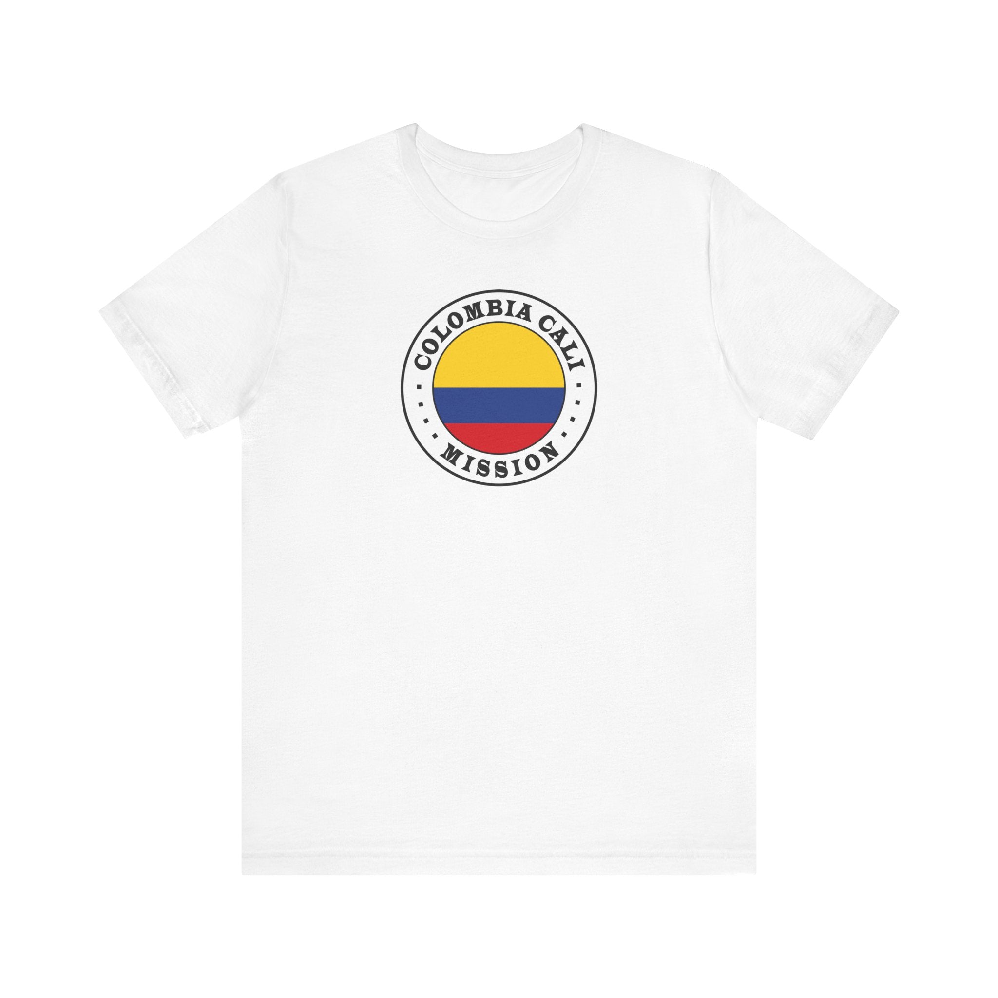 Colombia Cali Mission Circular Flag T-shirt - Latter-Day Saint LDS Missionary Gift - Book of Mormon
