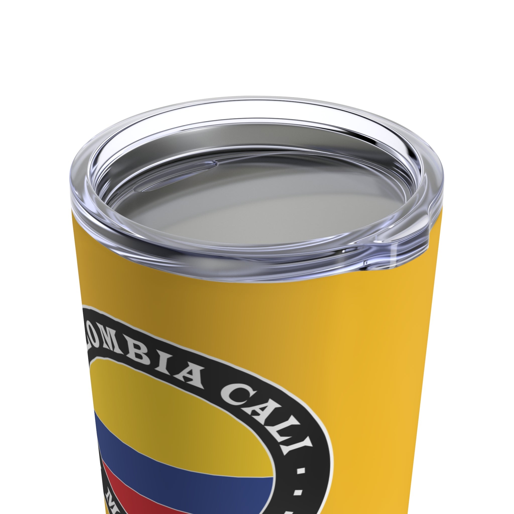 Colombia Cali Mission Flag Logo Tumbler 20oz Yellow - Latter-Day Saint LDS Missionary Gift - Book of Mormon