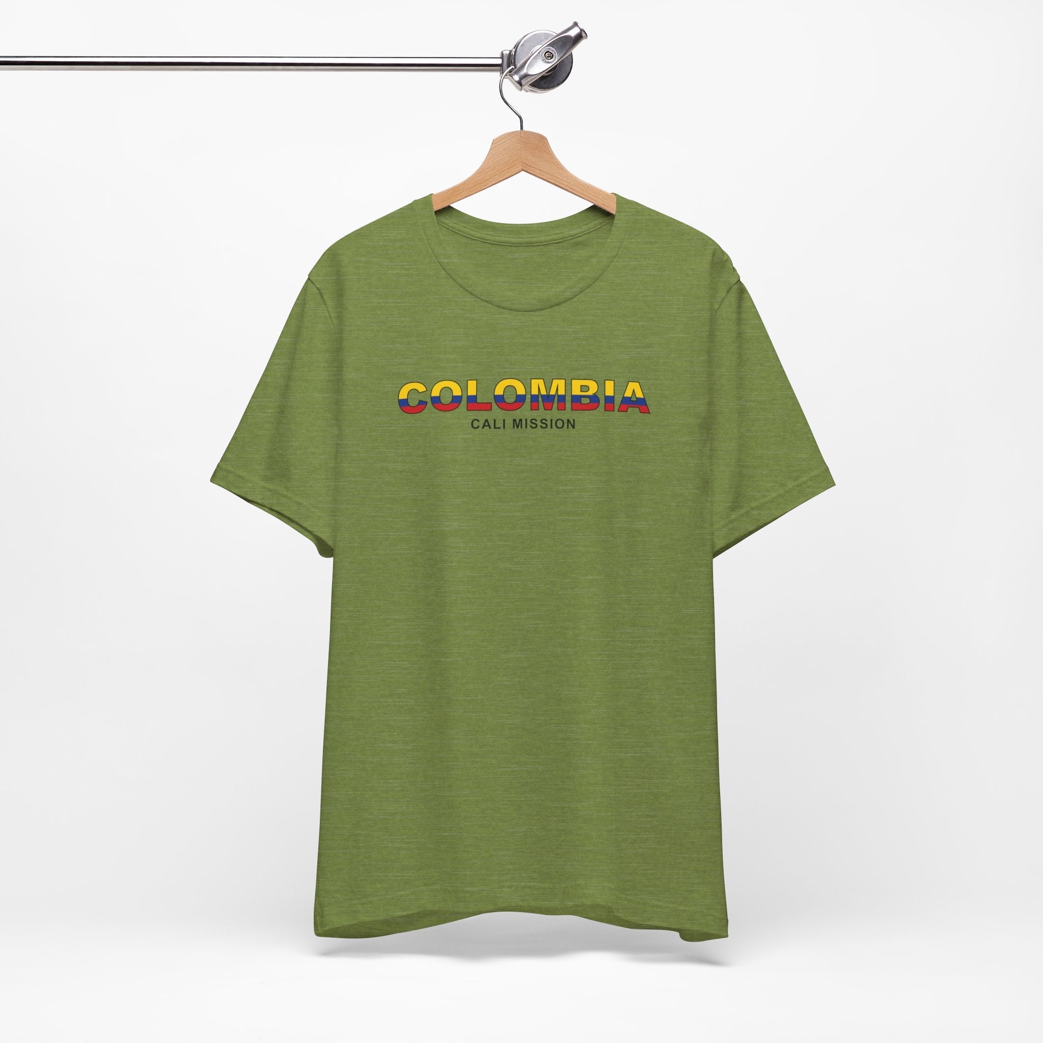 Colombia Cali Mission Flag Title T-shirt - Mission Wishlist - LDS Missionary Gift Store