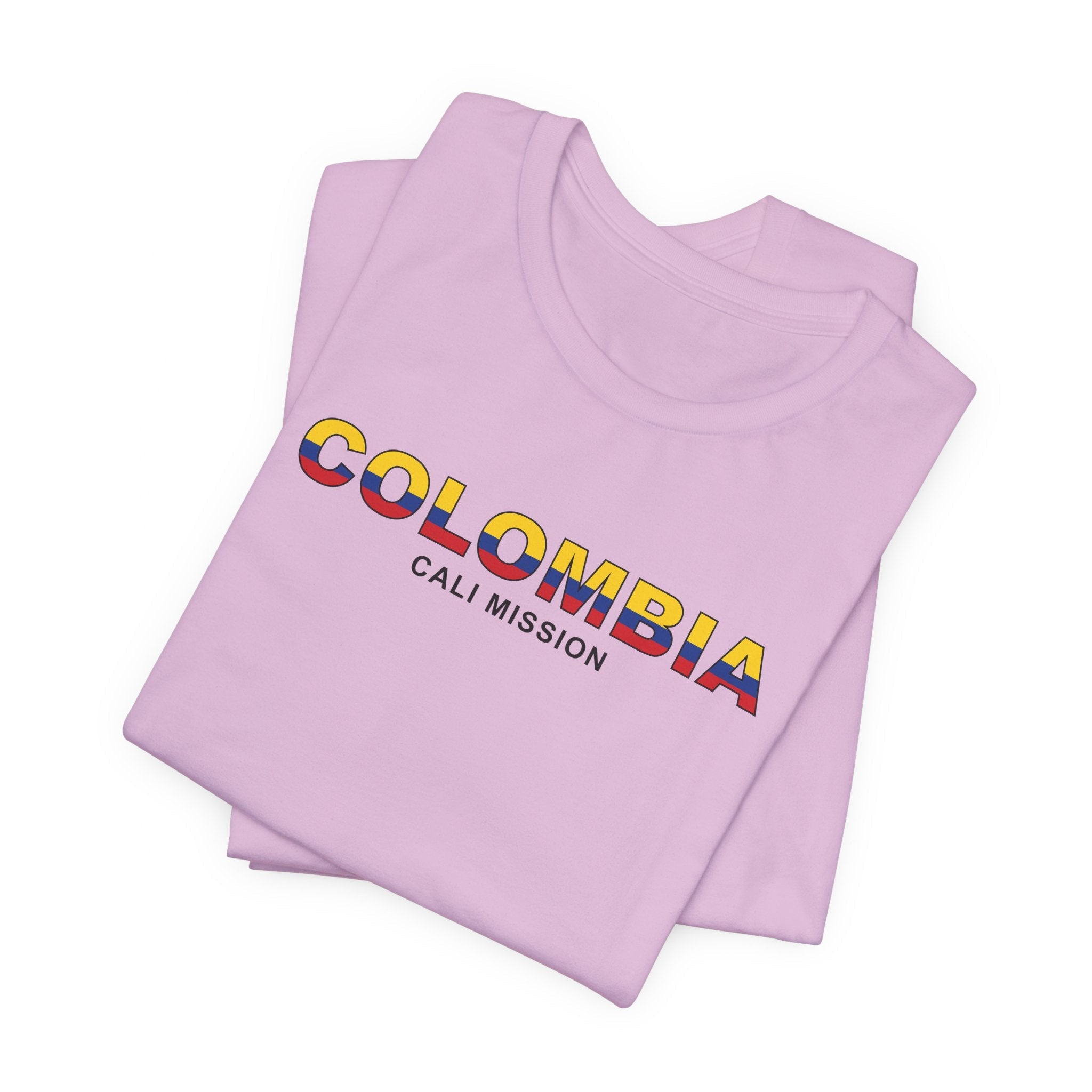 Colombia Cali Mission Flag Title T-shirt - Mission Wishlist - LDS Missionary Gift Store