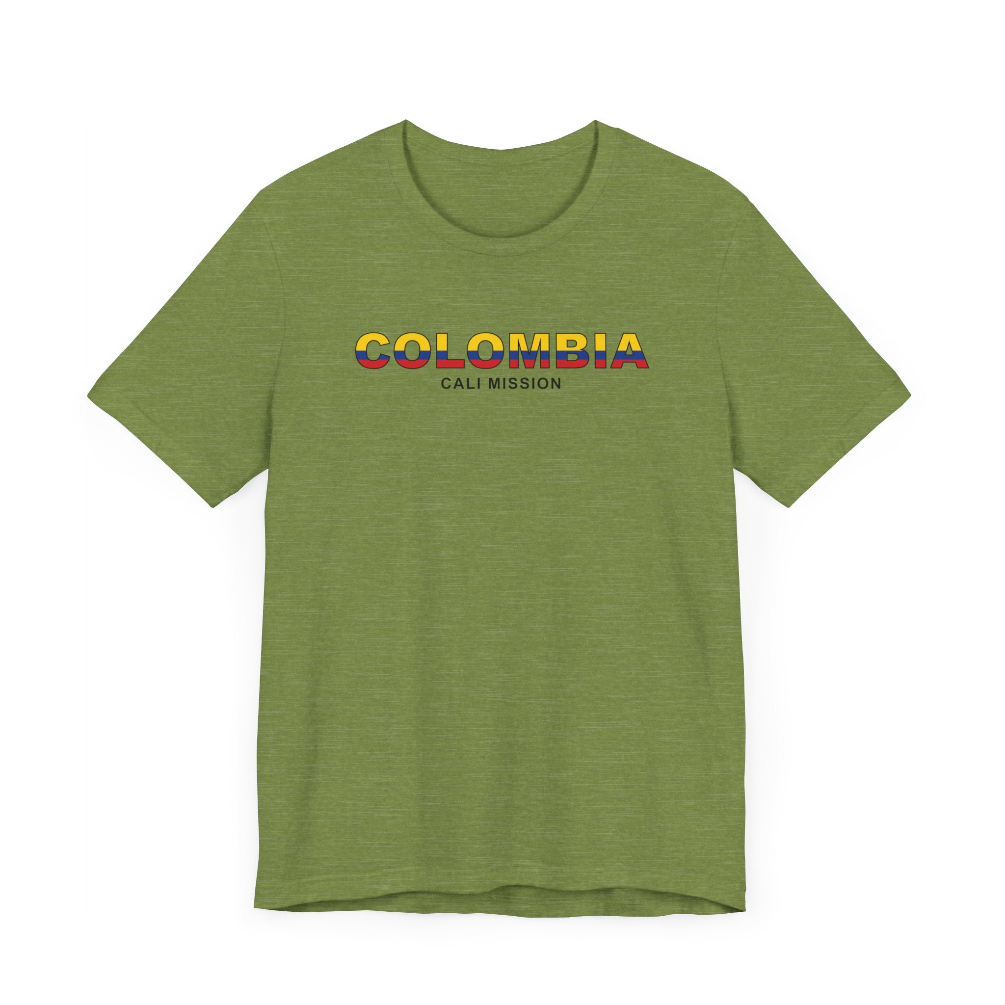 Colombia Cali Mission Flag Title T-shirt - Mission Wishlist - LDS Missionary Gift Store