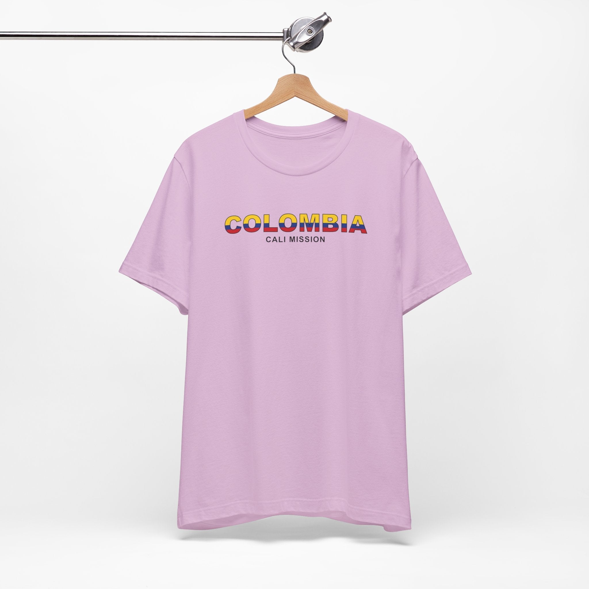 Colombia Cali Mission Flag Title T-shirt - Mission Wishlist - LDS Missionary Gift Store