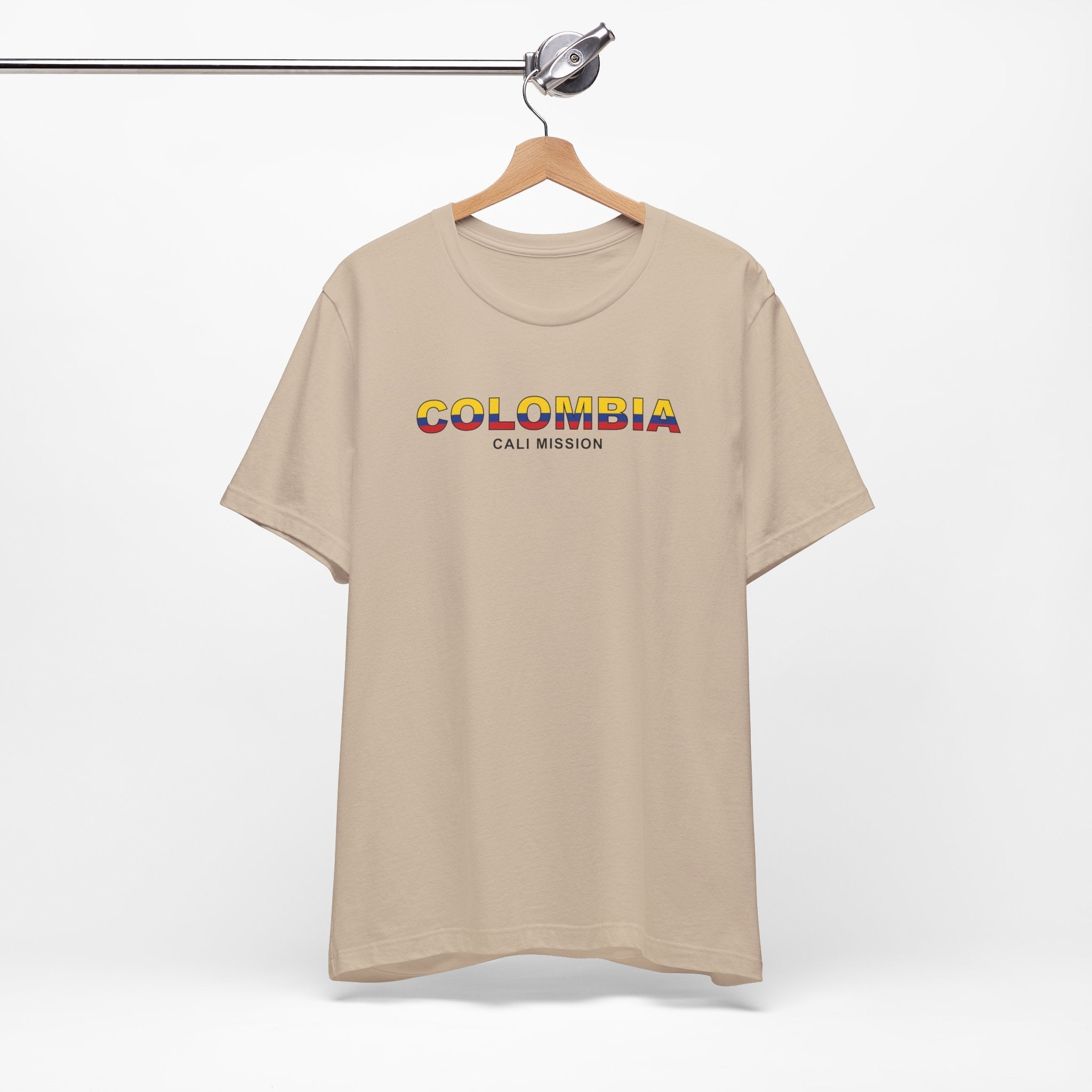 Colombia Cali Mission Flag Title T-shirt - Mission Wishlist - LDS Missionary Gift Store