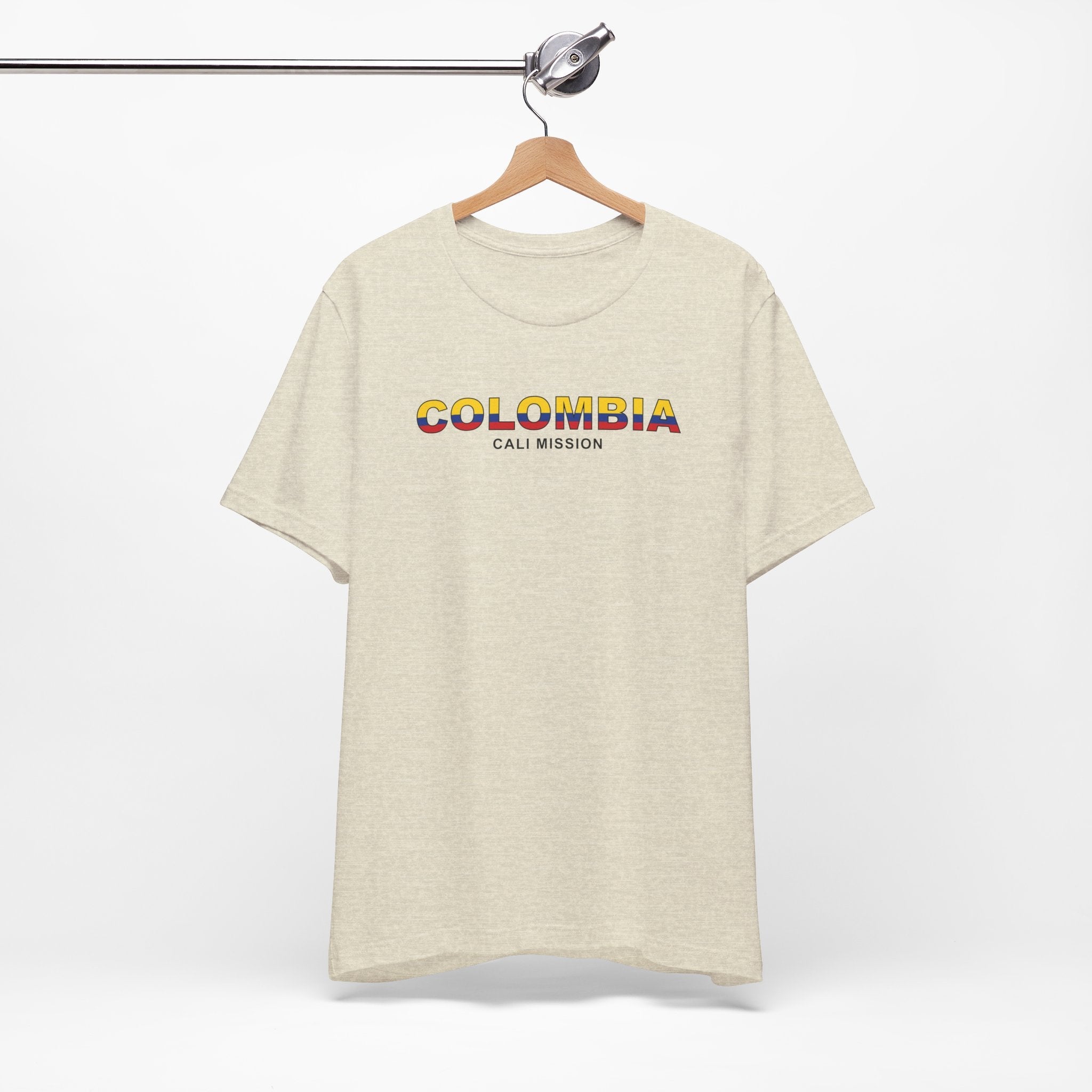 Colombia Cali Mission Flag Title T-shirt - Mission Wishlist - LDS Missionary Gift Store